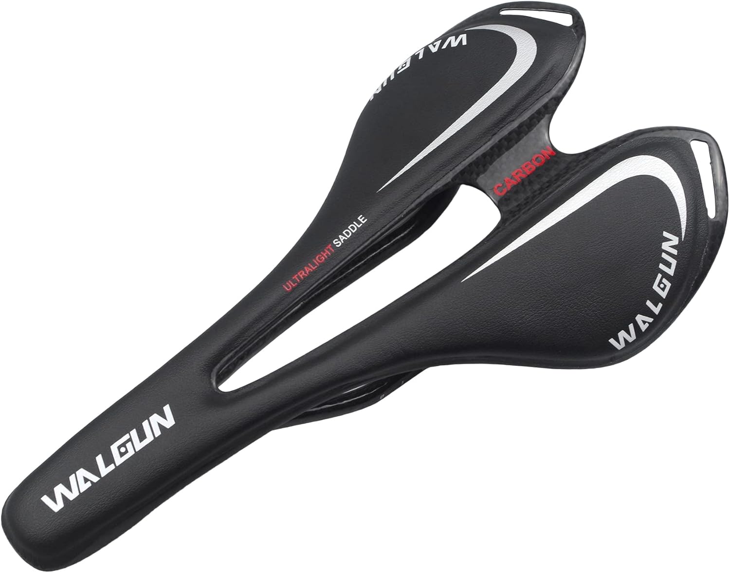WG998 Comfortable Carbon Bike Saddle for Men Women Road MTB Mountain Bike Carbon Bike Seat with Oval Rail 7x9 Lightweight Bicycle Carbon Saddles 143mm