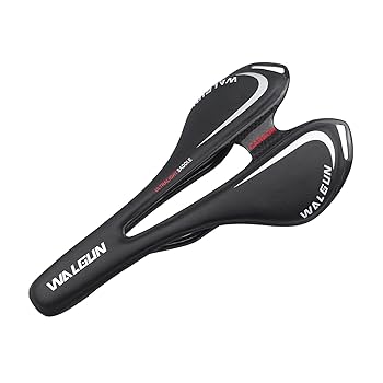 Amazon | WALGUN WG998 快適なカーボンバイクサドル メンズ