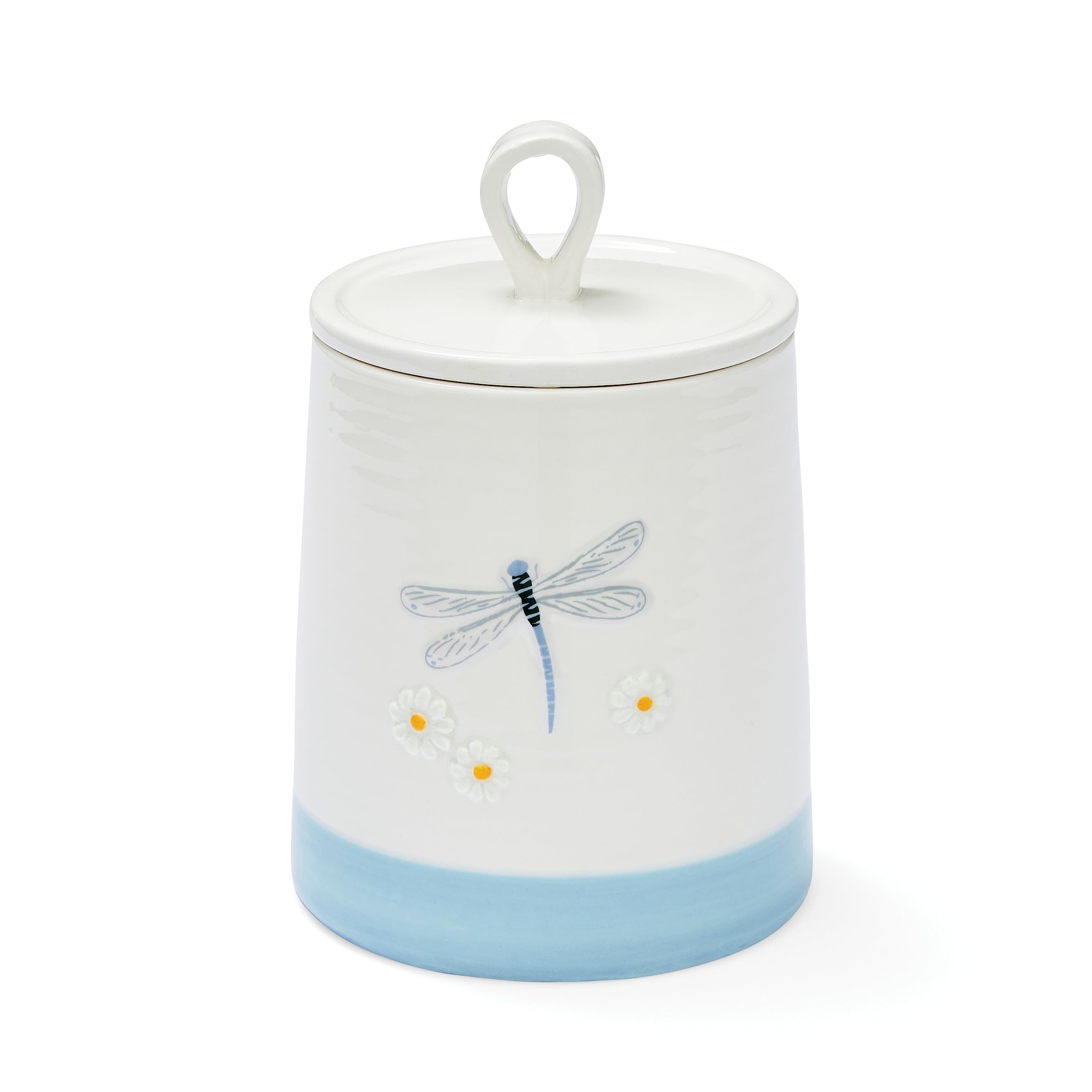 Cooksmart English Meadow Ceramic Tcs Canister | Tea Coffee Sugar Canisters For All Type Of Kitchens | Coffee And Tea Storage Jars With Modern Designs - S