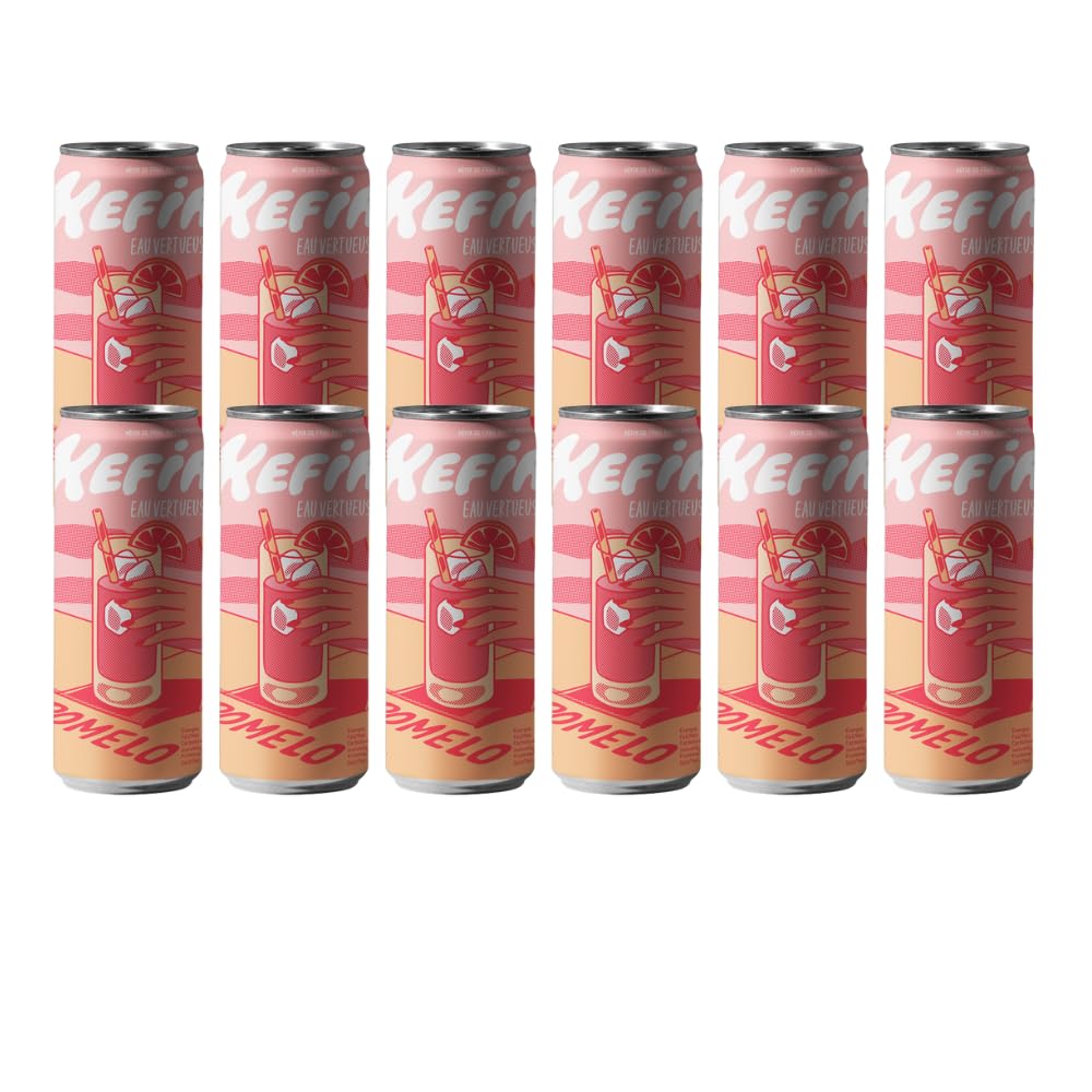 Kéfir Eau Vertueuse goût Pamplemousse/Cardamone - 12 x 25cl