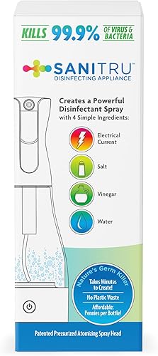 Miniatura 6 de Sistema de limpieza, desinfección y desinfección de múltiples superficies (2)  Utiliza electricidad para convertir agua del grifo, sal y vinagre en