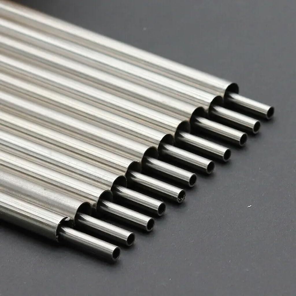QUARKZMAN 304 Edelstahl-Kapillarrohr 2 Mm X 0,1 Mm X 250 Mm – 1 Stück Für Sensoren & Messgeräte 304 Edelstahl 2mm Dünnwandig QUARKZMAN 304 Edelstahl-Kapillarrohr 2 Mm X 0,1 Mm X 250 Mm – 1 Stück Für Sensoren & Messgeräte 304 Edelstahl 2mm Dünnwandig