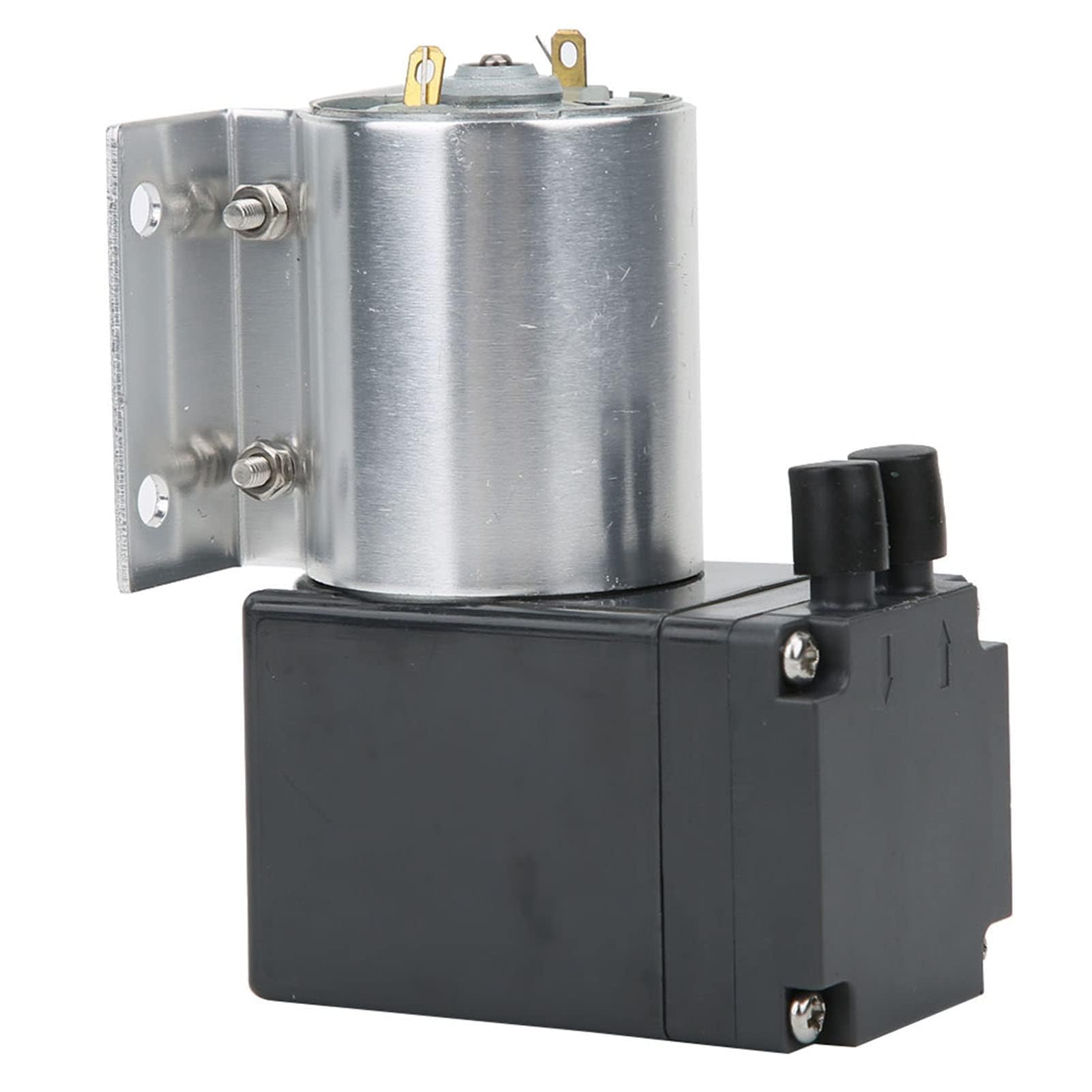 Vakuumpumpe, Unterdruckpumpe Elektrisch Vacuum Pump Saugpumpen mit Ständer -80 kPa 10 W DC24 V/DC12 V 15L / min (DC12V)
