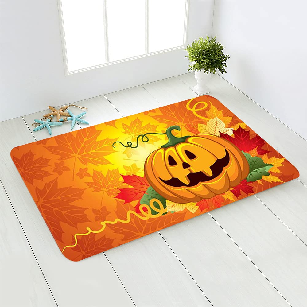 Tapis entrée polyester 80x120cm aux finitions soignées pour salon et couloir