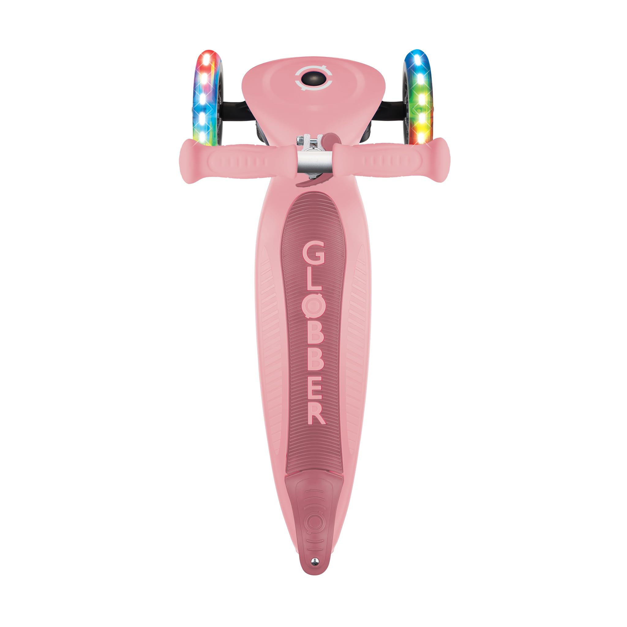 Globber Junior Foldable Lights Scooter, Juventud Unisex