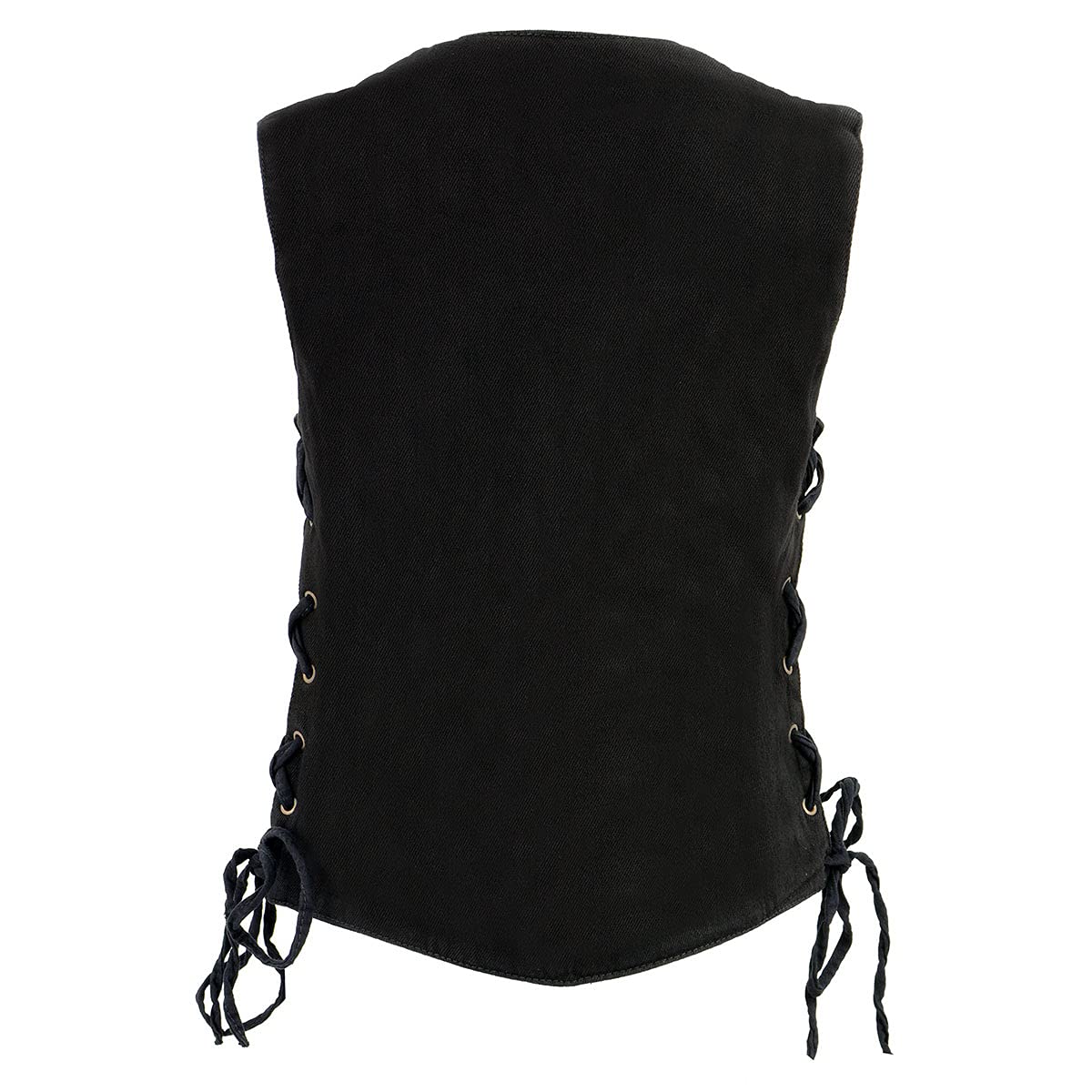 Milwaukee Leather Women's Premium Denim Motorcycle Rider Vest | MDL - 2X-Large