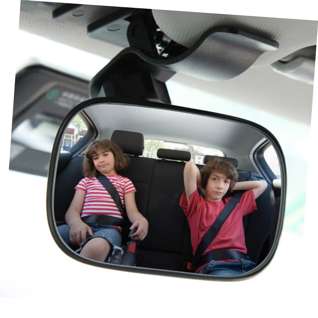 SOLUSTRE 3piezas Espejo De Seguridad Para Bebés Auto Espejo Retrovisor Para Asientos Traseros Accesorio Práctico y Duradero Visibilidad Completa Entorno