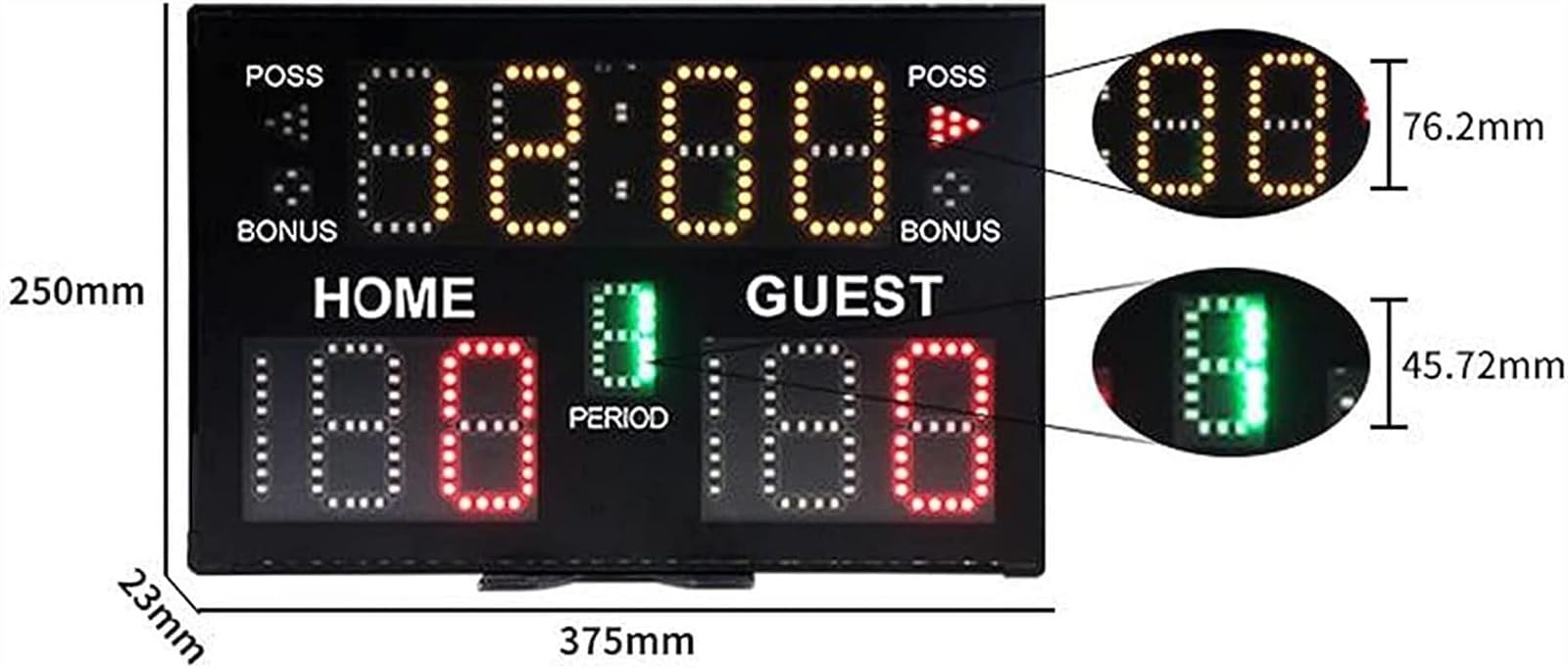 電子LEDスコアボード リモコン付き Amazon.co.jp: 電子スコアボード、LEDスコアボード、デジタルマルチ