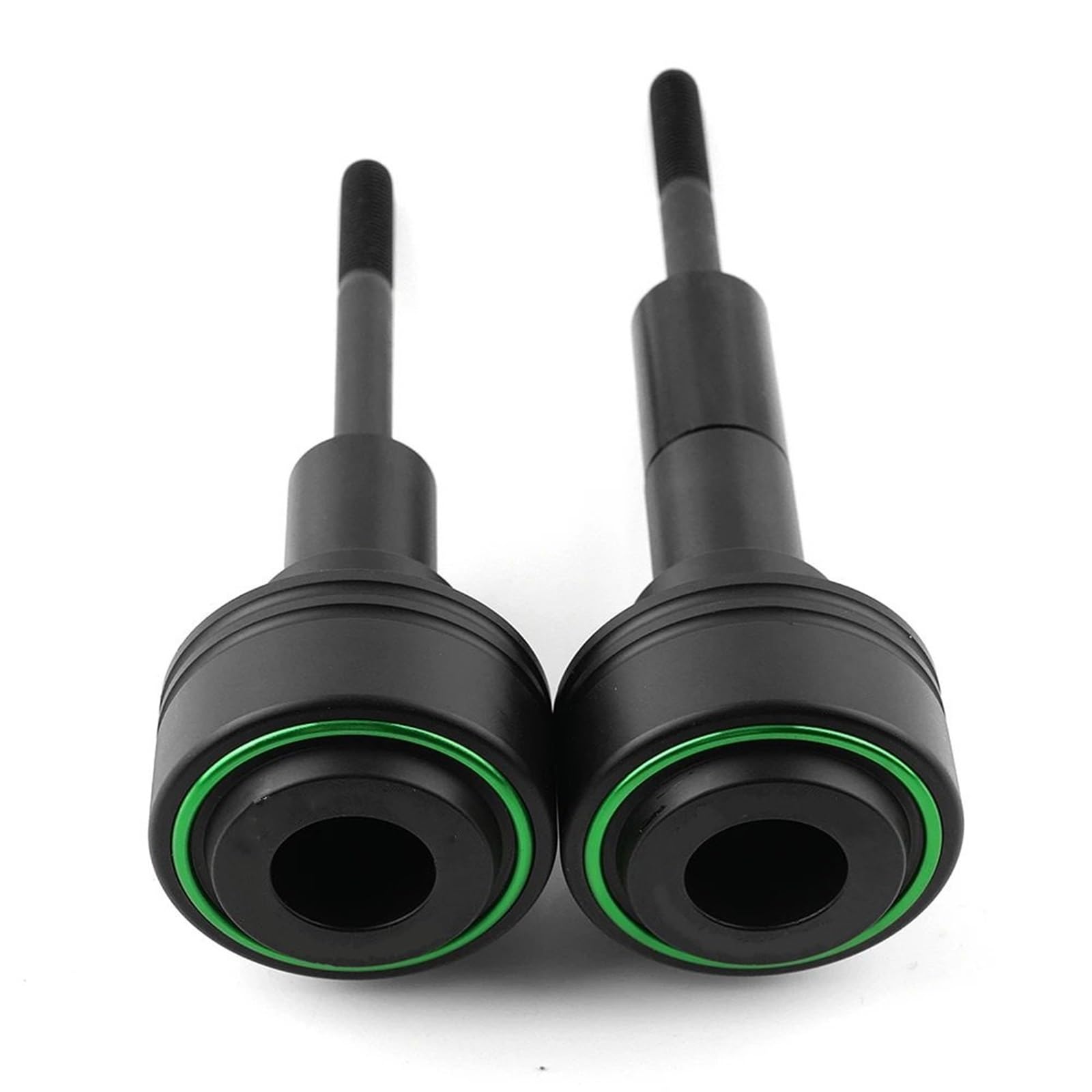 Przednie tylne koło oś widelca suwaki Pasuje do Kawasaki Z400 Z650 Z750 Z900 Z1000 R Ninja 650 400 ZX6R ZX10R ZX4RR rama motocykla suwaki Ochraniacze ramy motocykla(ZX4R ZX4RR Black)