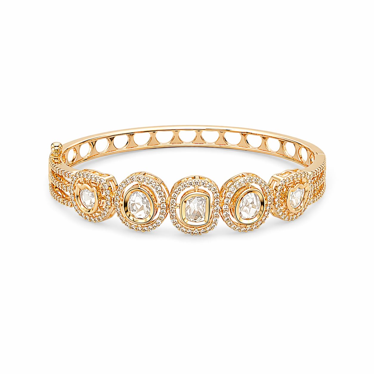 Brass Bracelet Elegant Durable Accessory for Everyday Wear-image-0