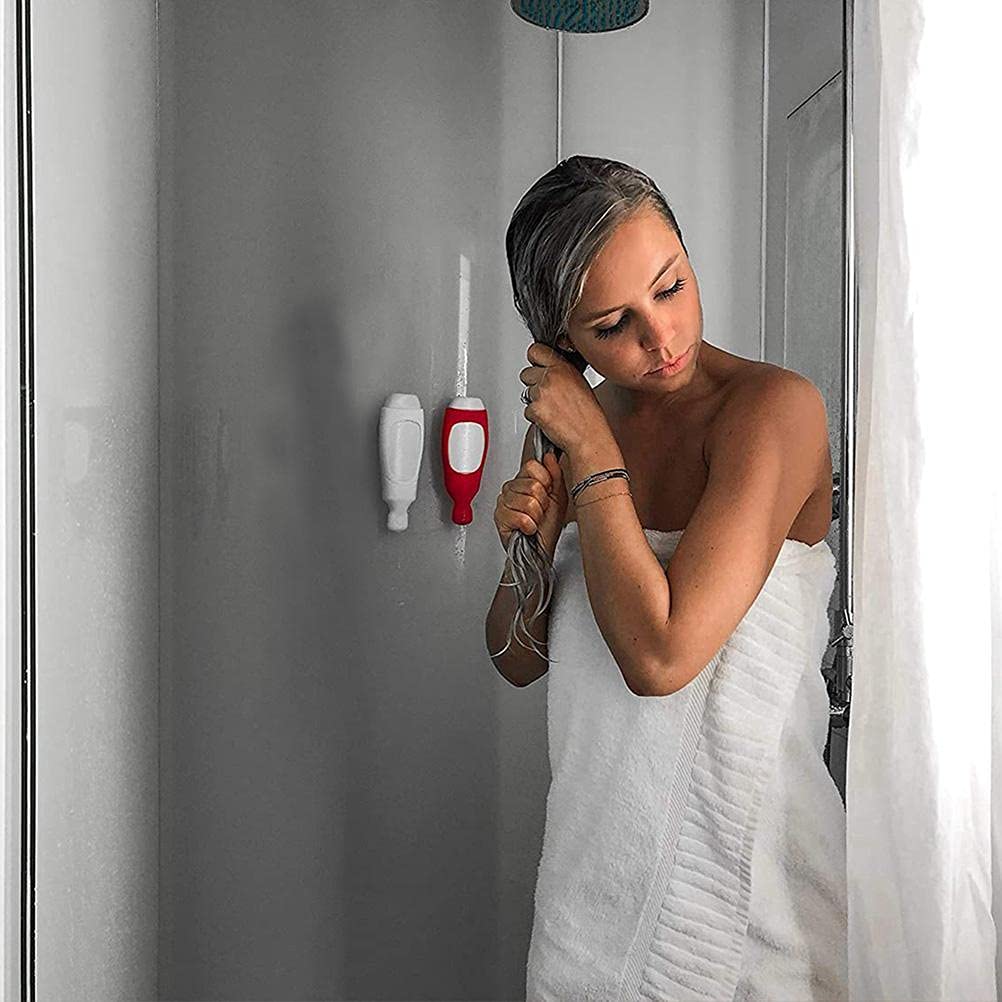 Shampoo doccia Squeeze bottiglia a parete dispenser doccia coperchio elastico in silicone non perde o si consuma