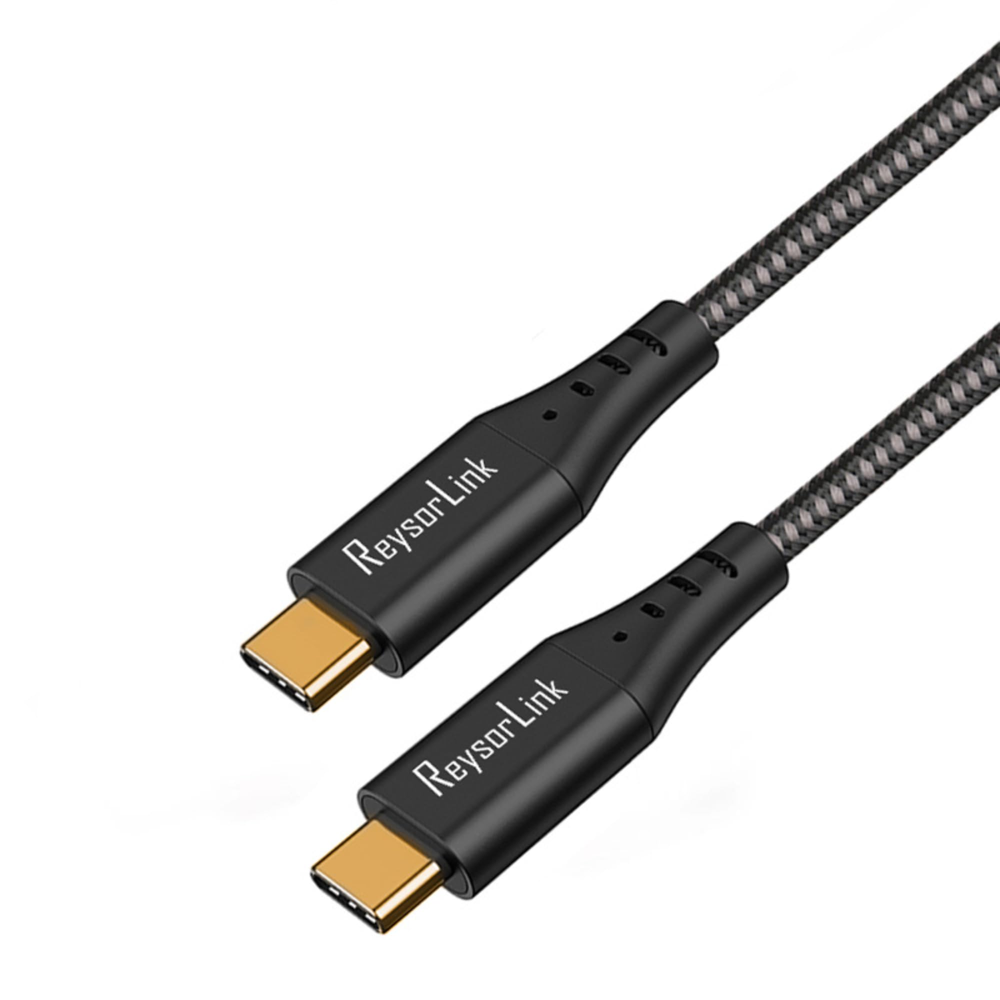 ReysorLink USB-C to USB-C Cable, 100W Power, 10Gbps Data Speed, Gold-Plated Connectors, E-Mark Chip, QC 3.0 & 4.0, PD 3.0, 4K@60Hz Video Output, 1-Year Warranty (B0D9DJJX6P) Amazon Price History, Amazon Price Tracker