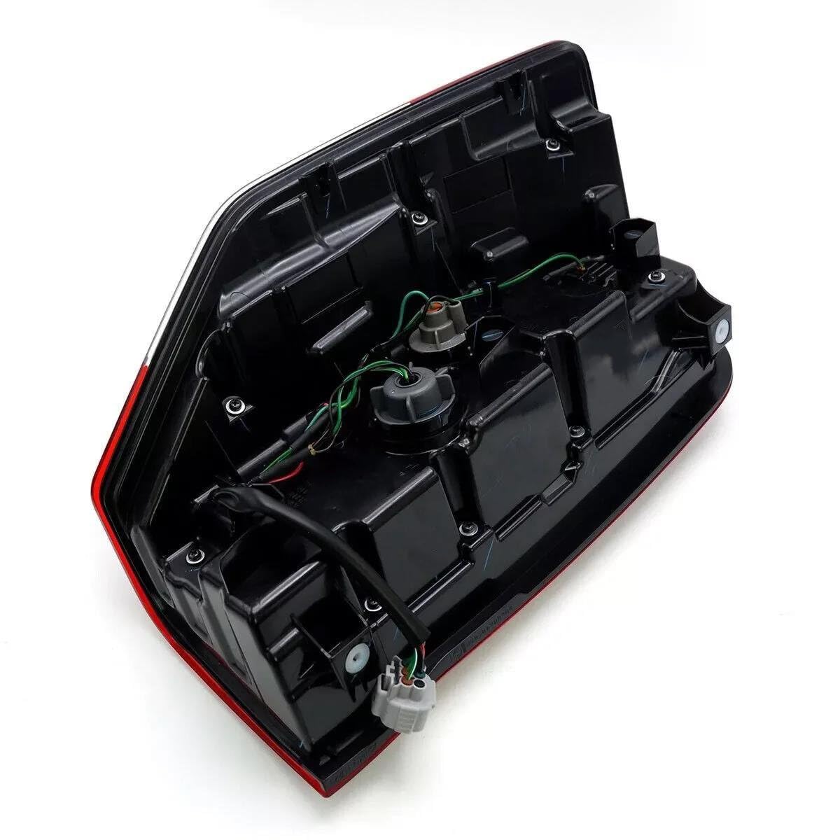 Auto Fanale Posteriore Per Mitsubishi L200 Per Triton 4WD 2019-2024 Accessori Per Auto Fanale Posteriore A LED Luce Di Stop Luce Di Retromarcia E Freno Posteriore Luce Riflettore Paraurti(1pcs rights)