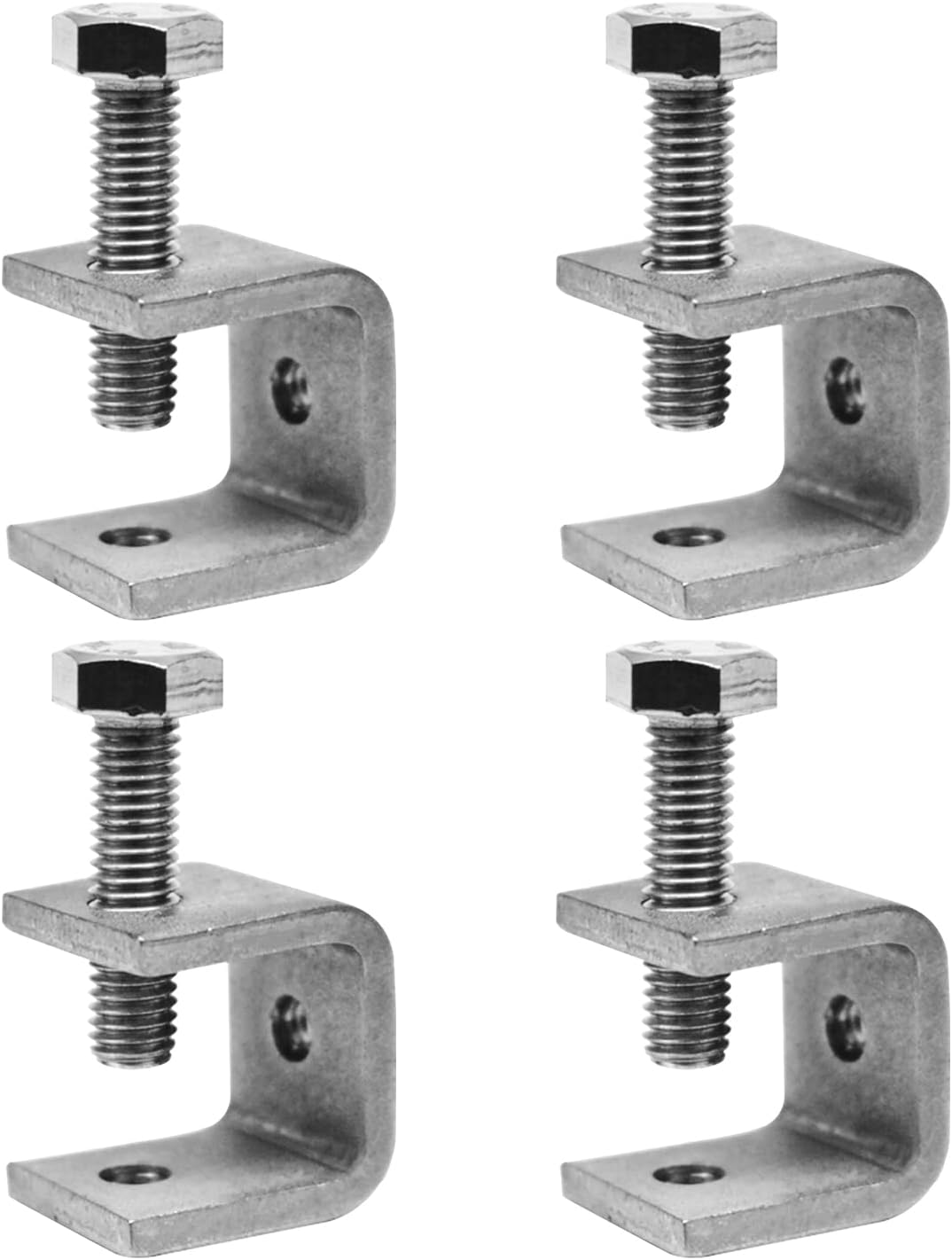 Stainless Steel C Clamps, TWSOUL Heavy Duty Metal U Clamps for Metal