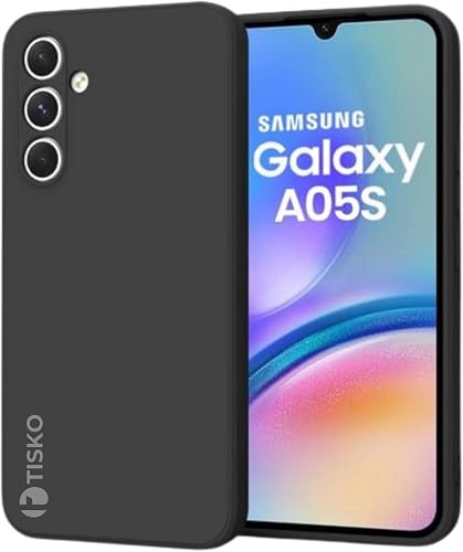 TISKO Phone Case Compatible with Samsung Galaxy A05s, Shockproof Soft Silicone Back Cover, Slim Fit Protective Case