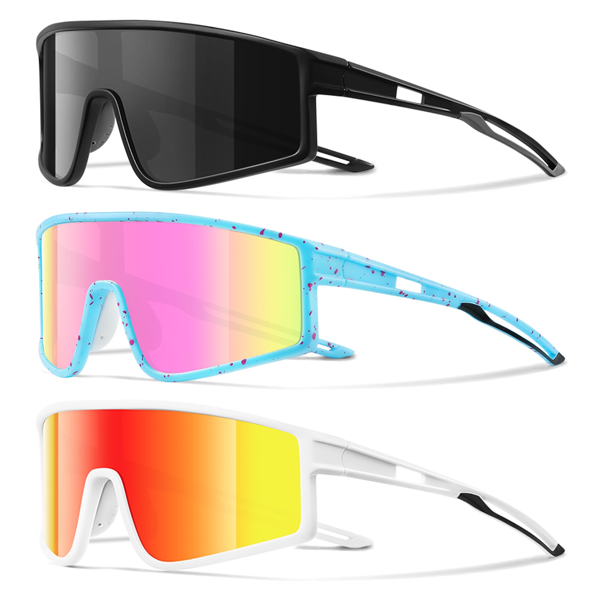 Kids Polarized Sunglasses Youth Baseball Sun Glasses for Boys Girls