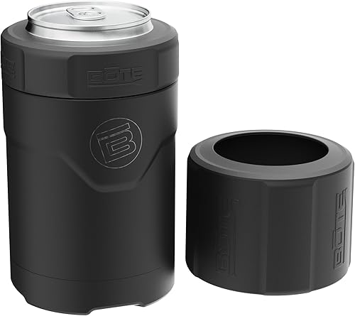 BOTE MagnePod Drinkware MAGNEChill - Enfriador de latas de tamaño corto, anillo de interruptor adaptable mantiene la cerveza fría lata aislada se