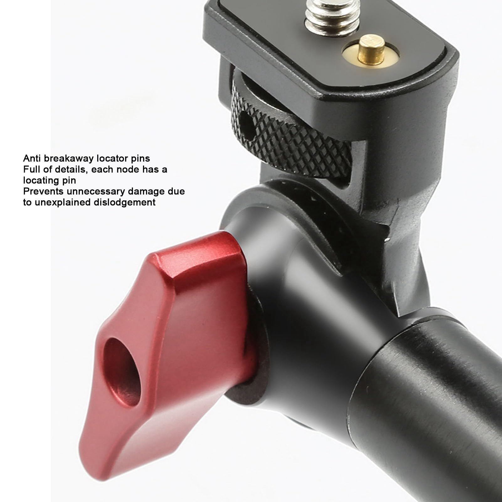 Alomejor Adjustable Overhead Camera Mount, Detachable Articulating Arm | Alluminio resistente, carico massimo 7,2 libbre, adatto per DSLR, webcam