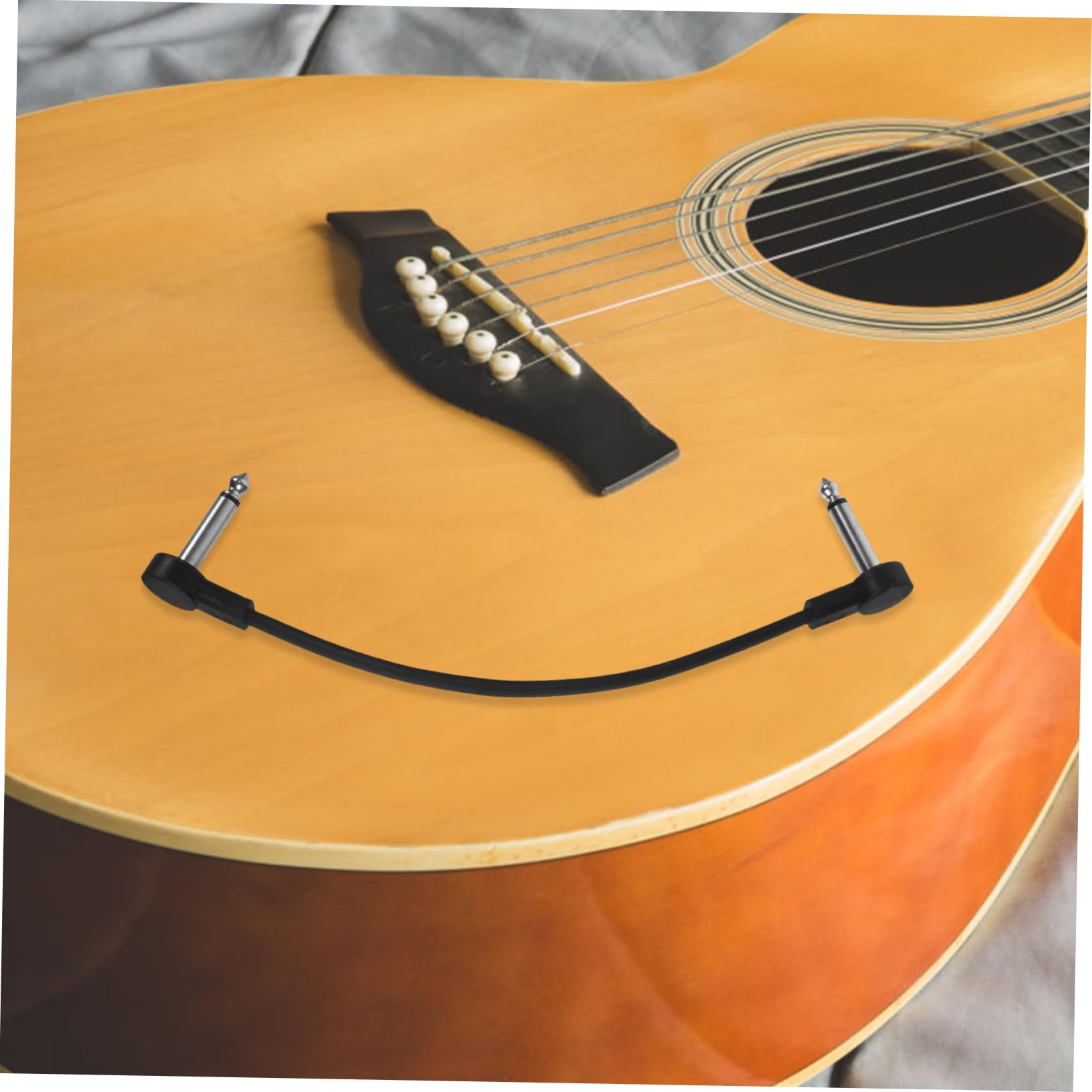 Toyvian 5 Set Di Cavi Per Chitarra Schermati Cavi Patch Per Chitarra Con Jack Da 6 35 Mm Cavi Per Strumenti Per 6 Pezzi * 5