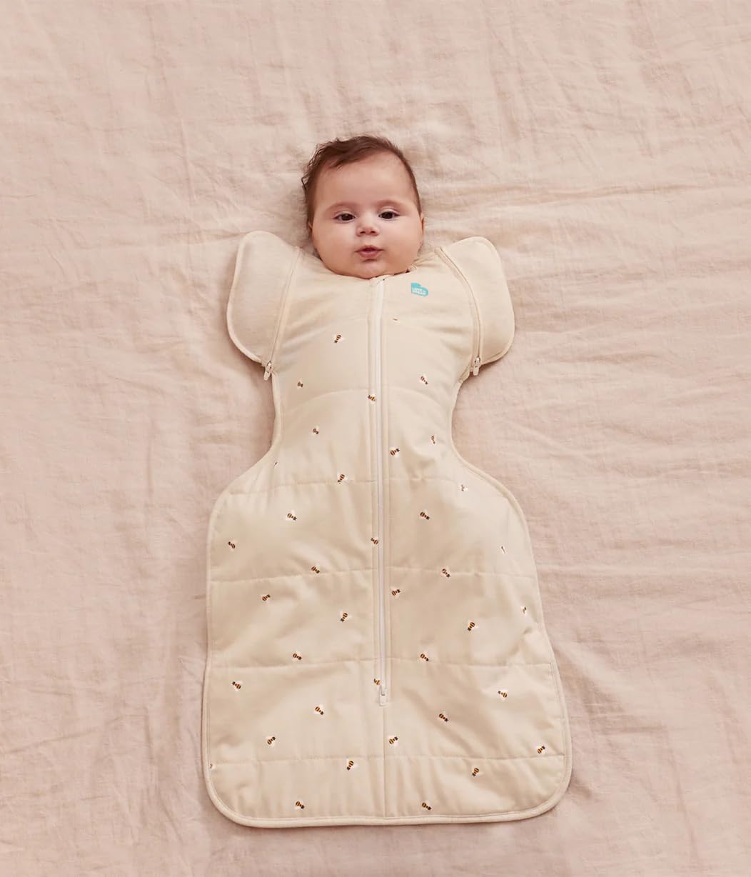 Love to Dream Swaddle UP, Transition Bag Warm 2.5 TOG, Gently Help Baby Safely Transition from Being Swaddled to Arms Free