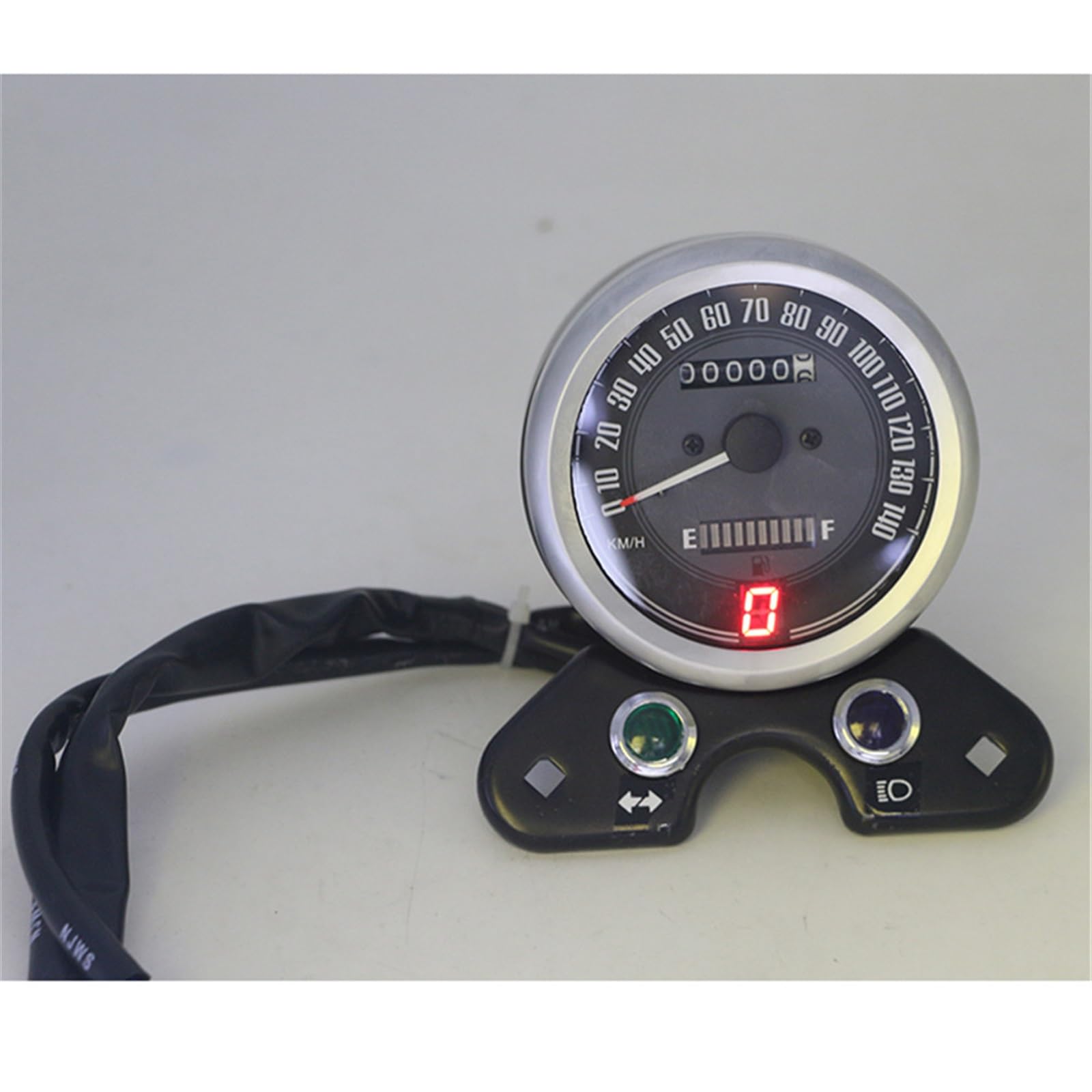 Moto retrò contachilometri tachimetro CG125 Cafe Racer indicatore olio luce luce di segnalazione contachilometri display marcia caricabatteria USB Misuratore per motociclette