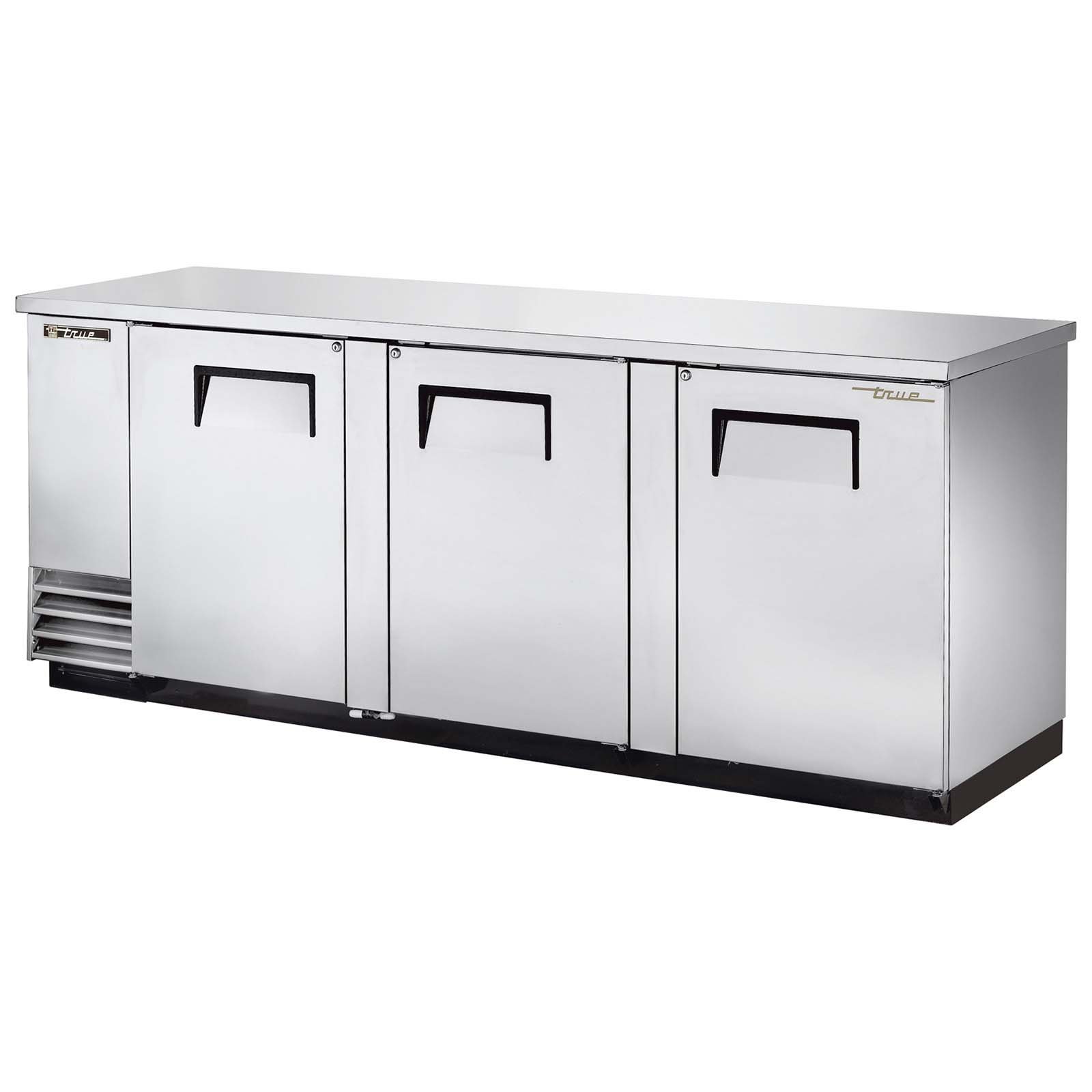 True S/S Solid Swing Door Back Bar Cooler for 4 Half Barrels by True Mfg. – STAINLESS STEEL, Stainless-Steel, Model TBB-4-S