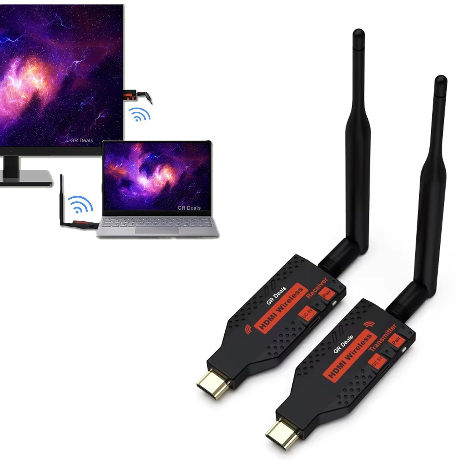 GR Deals New HDMI Wireless Extenders (100m Extender HDMI Wireless)-image-24
