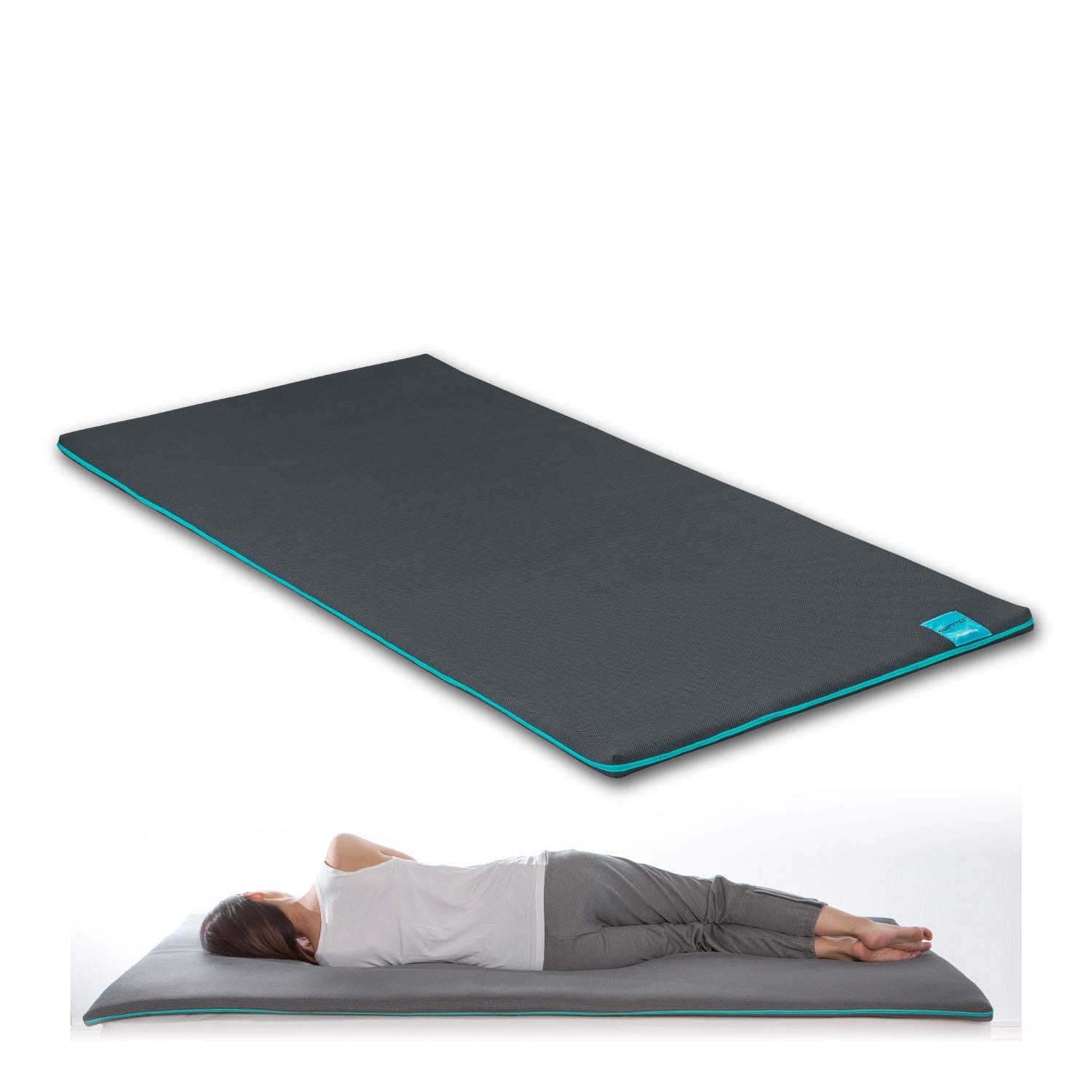 Amazon｜【フランスベッド正規品】 ベッドパッド グレー 97×195×3cm