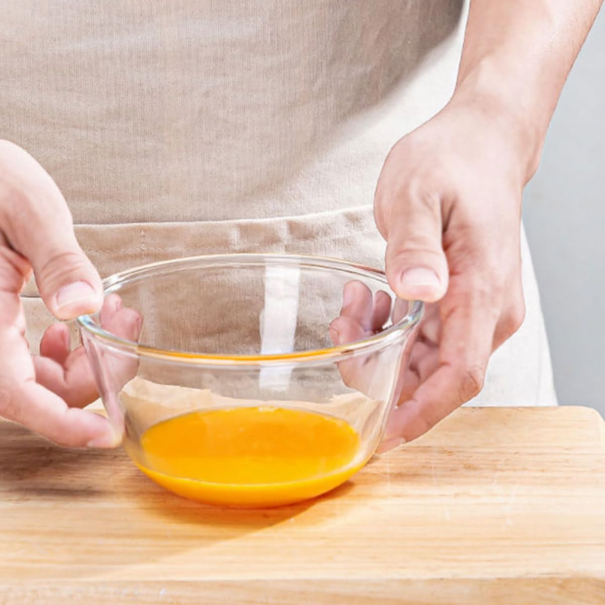 Housoutil Cuencos de Vidrio Multiusos 2 Piezas 500 Ml Tazones para Mezclar y Servir Ensaladas Postres y Sopas Aptos para Hogar Restaurante y Celebraciones