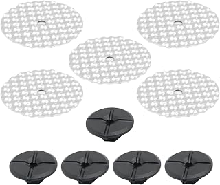 5Pcs Heat Shield Repair Pad Kit with Washers, Exhaust Heat Shield Clips Replacement for Skoda, Replaces N90335004 2019900050 N90335006