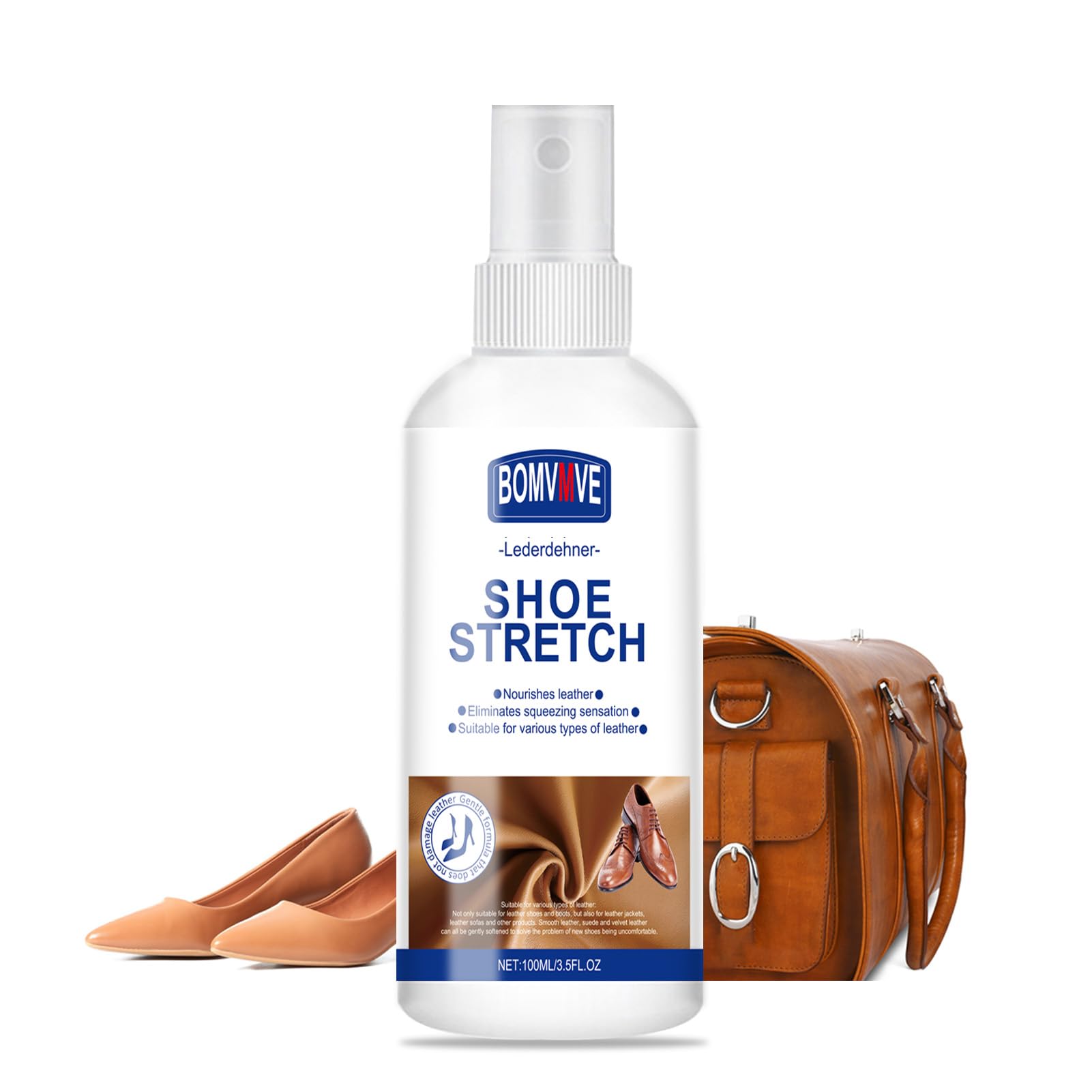 Lederdehner, Dehnungsspray Schuhe, Leder Weichmacher, Schuhdehner Spray