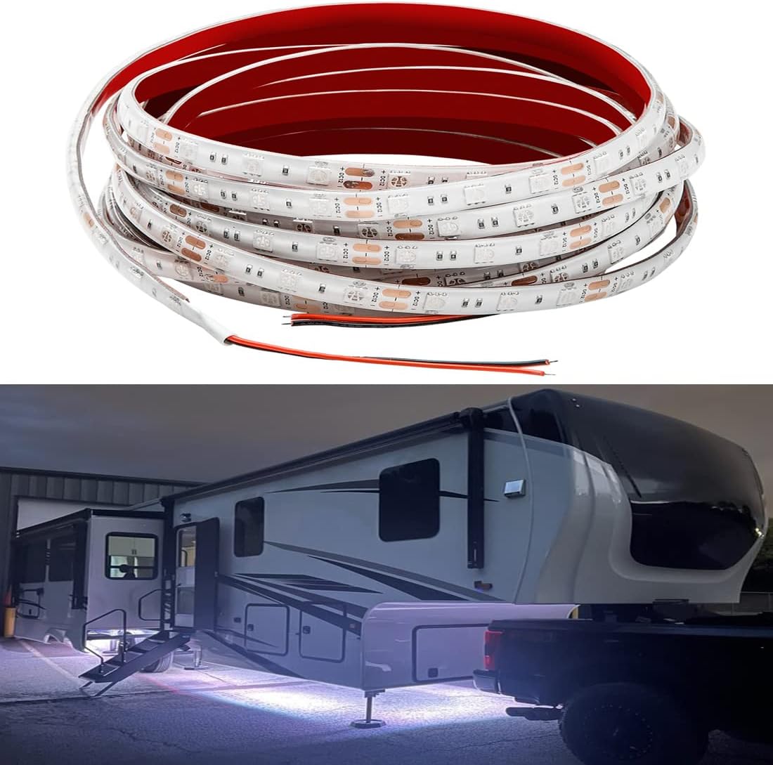 Dobertry Rv Underglow Led Light Kit, Underbody Accent Lighting for Camper Motorhome