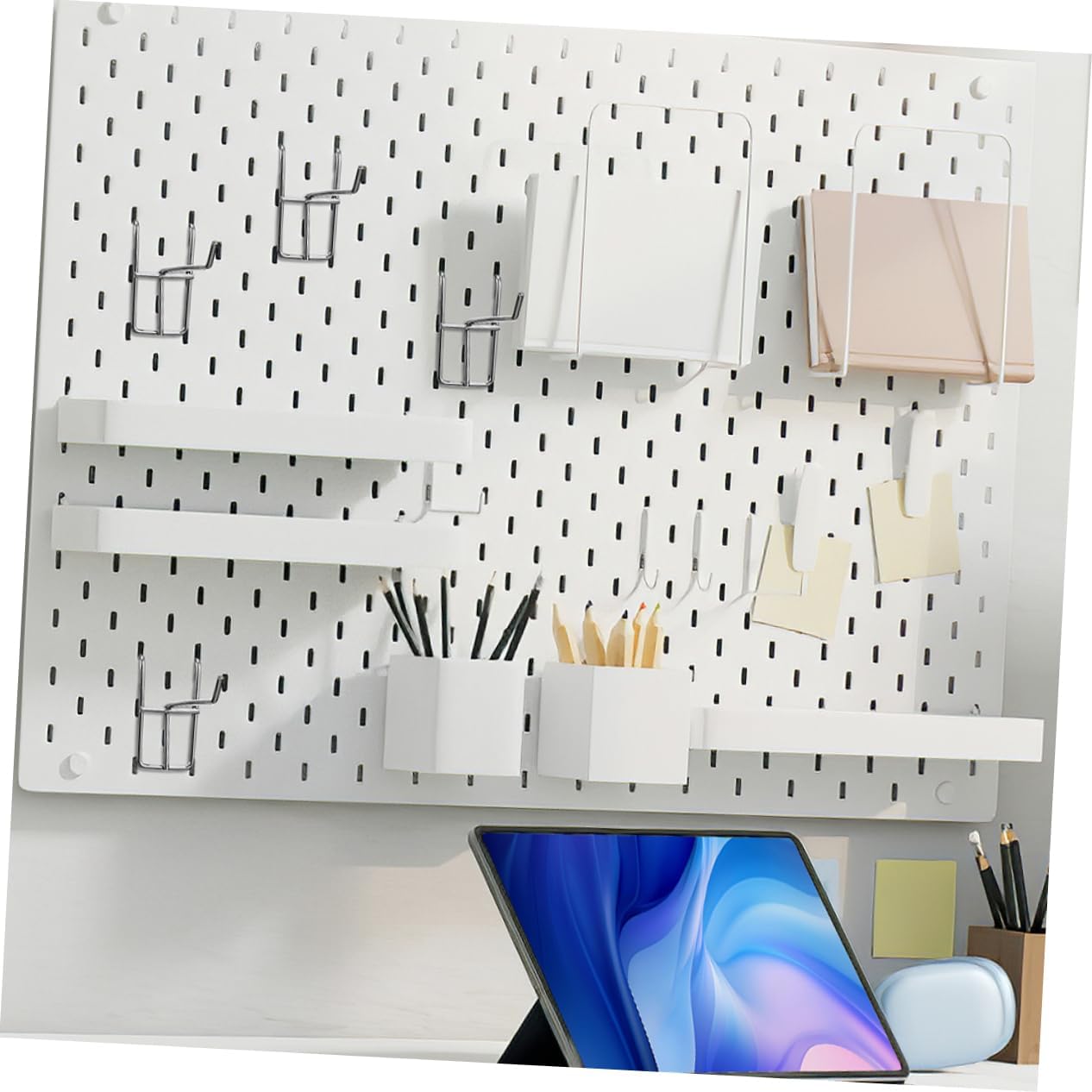 40pcs Wall Hooks for Efficient Organization Versatile Display Hangers for Snacks Items Easy to Install Utility Hooks for Retail and Home Use