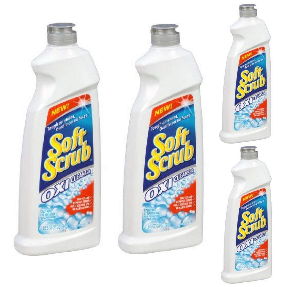 Soft ScrubOxi Cleanser, 24 Ounce (4 Pack)