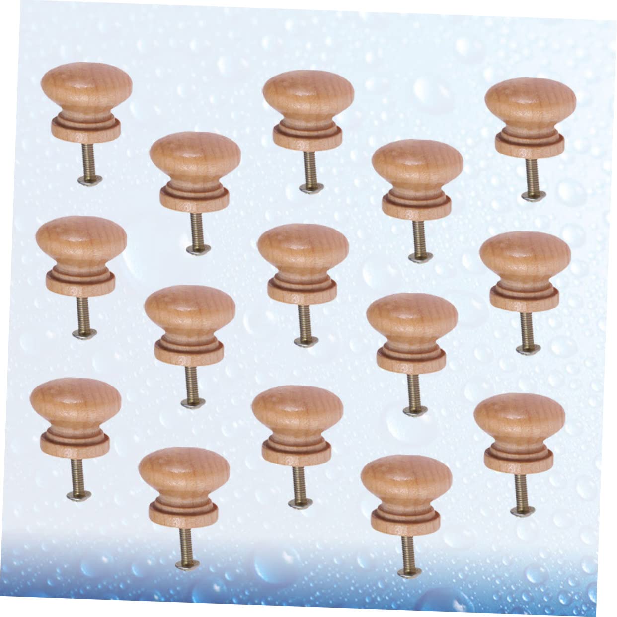 BESTonZON 45 Pz mobili d'epoca pomelli antichi maniglia decorazioni in oro mobilia pomello del mobile in legno pomelli dei cassetti porta di legno maneggiare mobile bar decorare Bambù