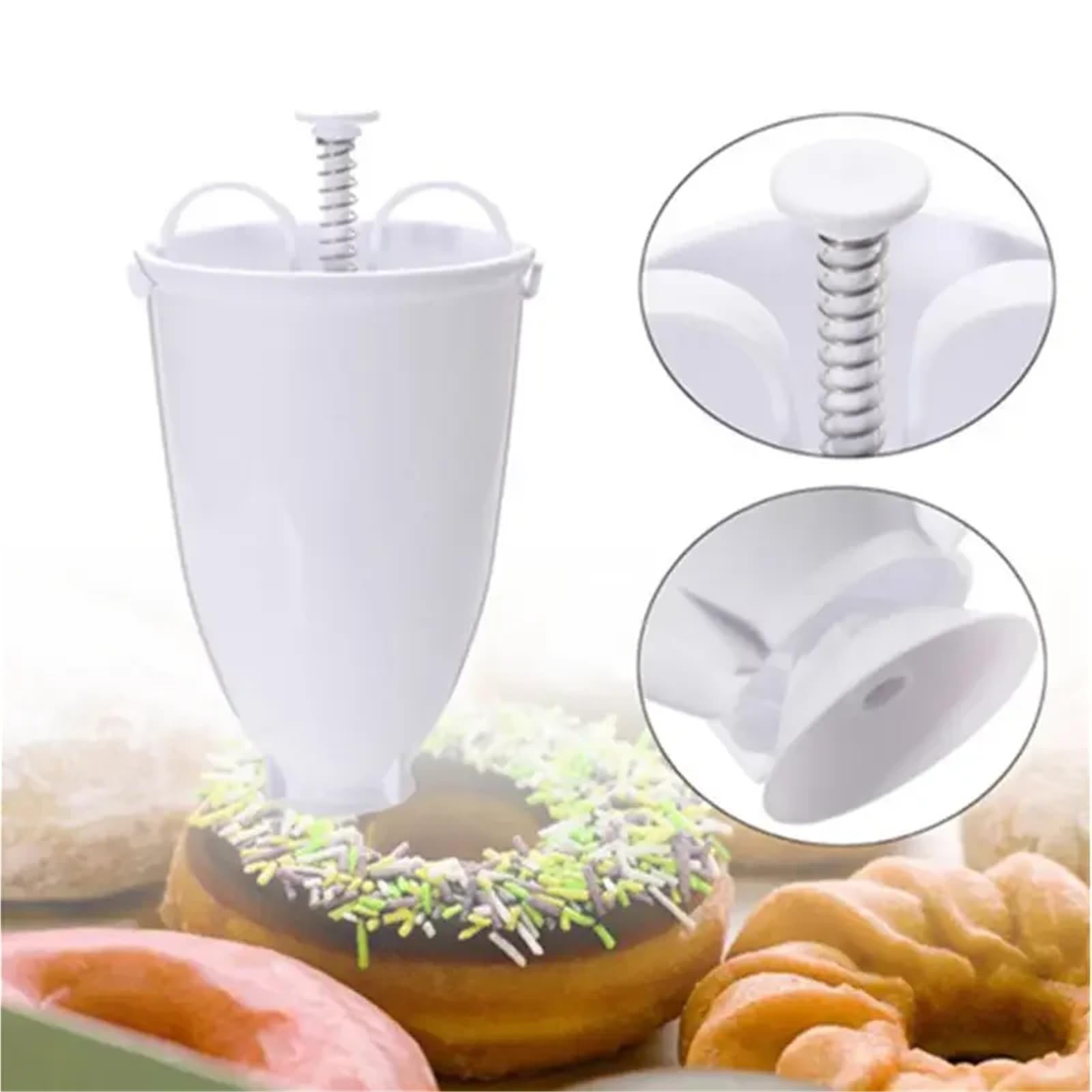 Moldes de plástico for donas y gofres