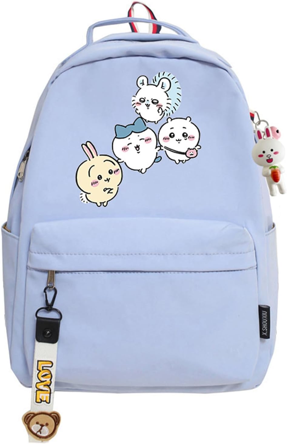 ISaikoy Anime Chiikawa Backpack Hachiware Daypack Bookbag Daypack Satchel School Bag 16