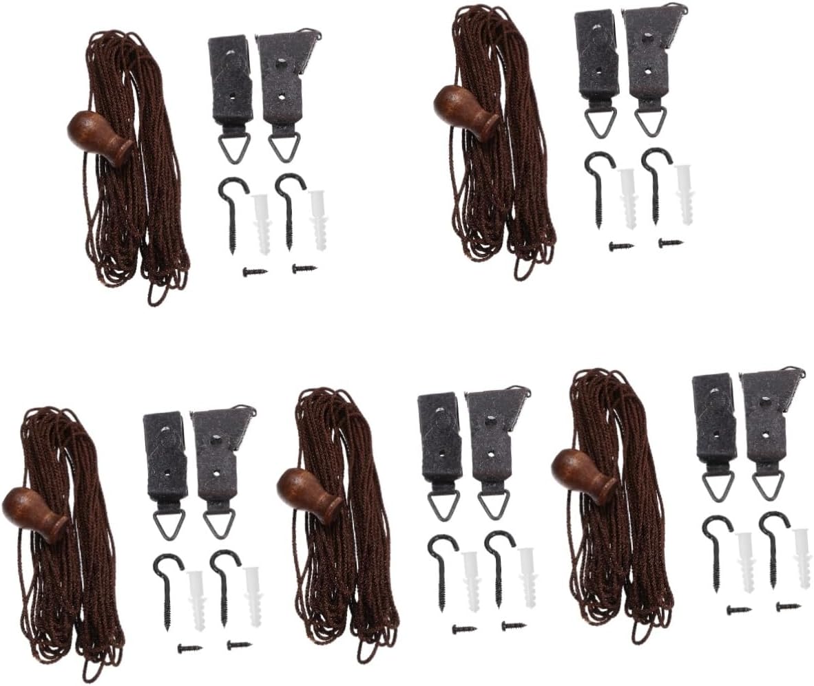 Gadpiparty 5sets Curtain Repairing Parts for Roller Blinds Lightweight and Accessories for Easy Installation of Window Shades