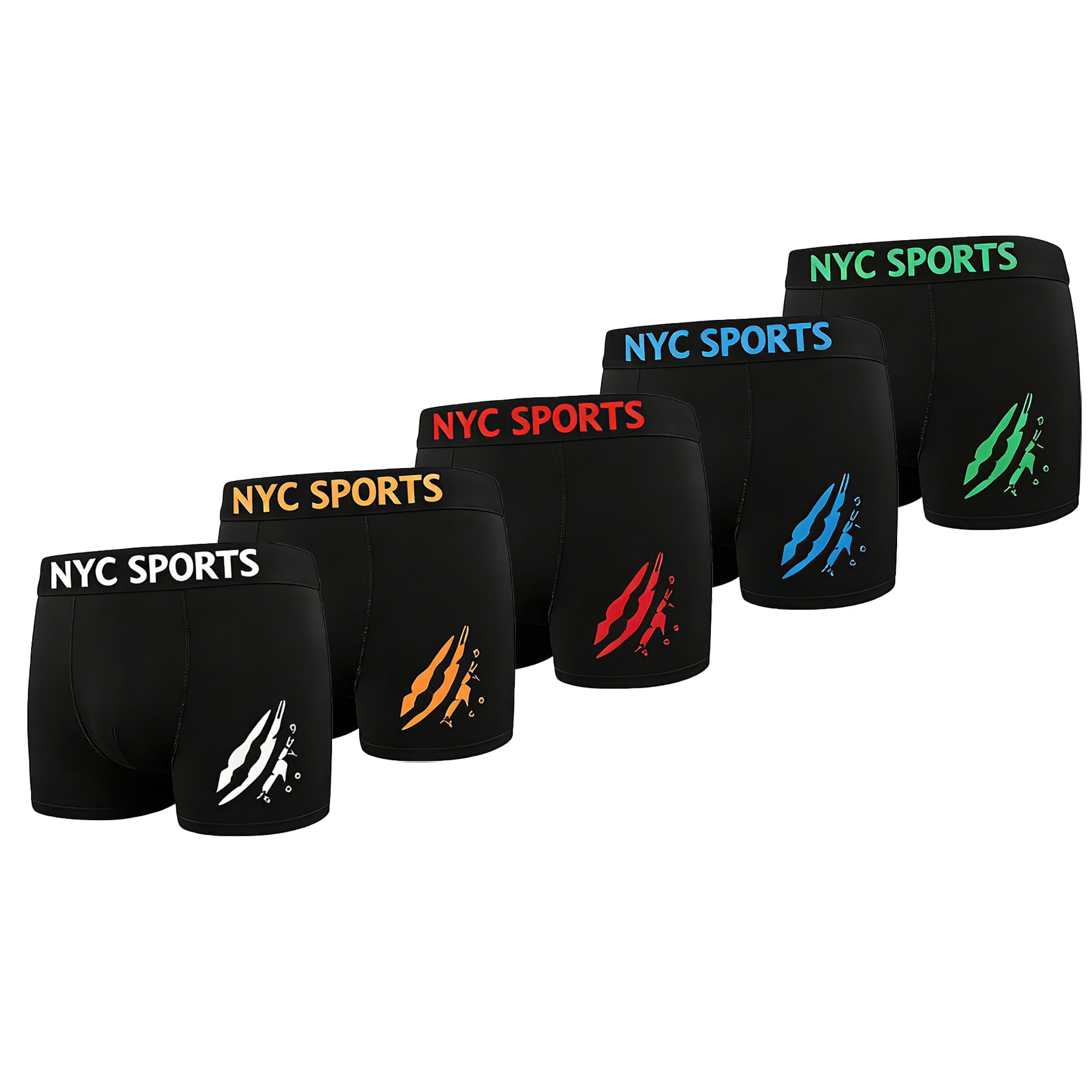 L&K-II Jungen Boxershorts 5er/8er Pack Kinder Unterwäsche aus Baumwolle Weich Atmungsaktiv & Bequem Verschiedene Designs Gr. 134–176 (8–16 Jahre) - 2