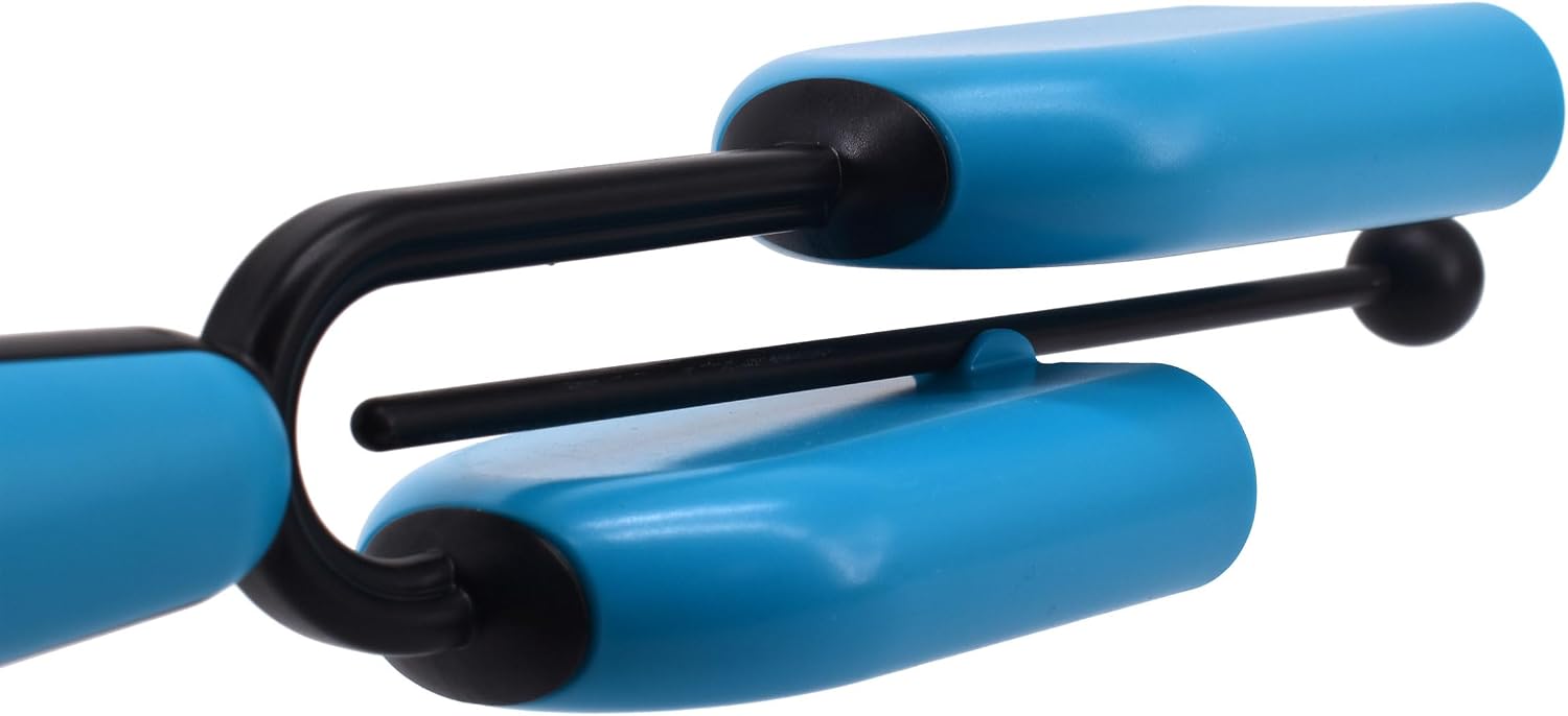 Voggenreiter Hi-Lo Agogo Percussion Rhythm Instrument (26 x 6 cm, Two Different Resonator Chambers, Integrated Beater Holder), Blue/Black, 1179-3