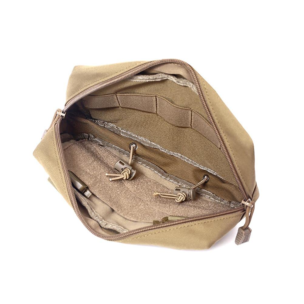 Pochette De Ceinture Tactique V5 PC – Sac Banane Utilitaire Suspendu, Compatible Avec Gilets Et Porte-plaques, Camouflage, Noir Mat, Loup Gris, Vert Ranger, Marron Coyote, CP, BCP