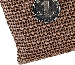 Altavoz Estuche Parrilla,Rejilla Altavoces Altavoz de audio Retro, tela con rejilla, sonido transparente, tela a prueba de polvo, marrón, gris, negro, tela for altavoz DIY ( Color : Brown(0.5mX1.5m) )