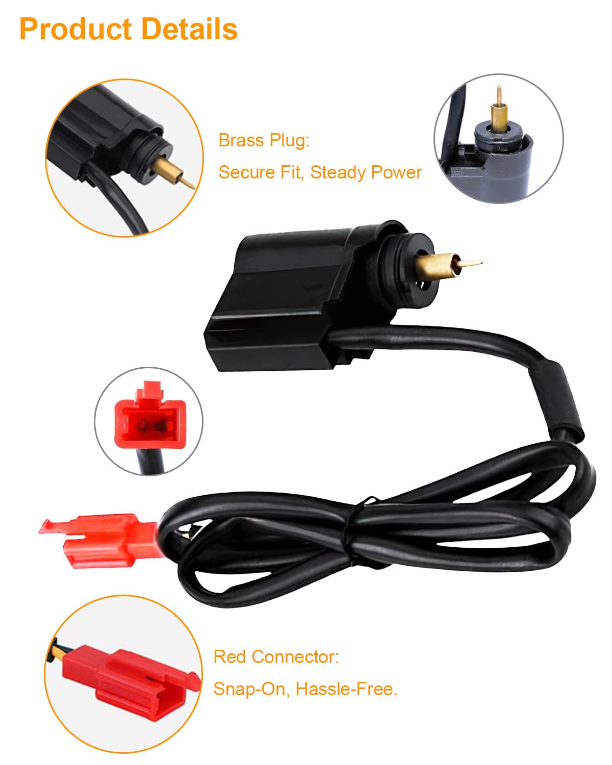 Starter Elettrico Automatico, E-Choke Avviamento Automatico a Freddo Compatibile con Carburatore Dell'orto Phva Speedfight 2 e Gy6 139qma-Qmb per Scooter 50cc a 150cc Accessori