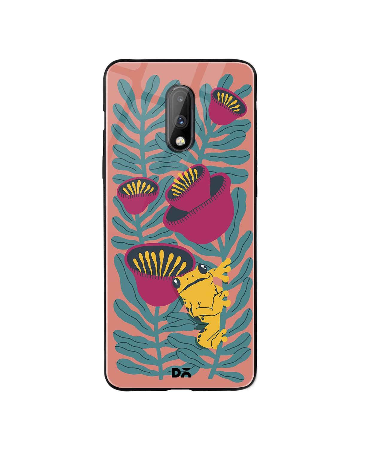 DailyObjects Toad Trap Glass Case Cover for OnePlus 7 | Slim Back Cover | Designer Matte Finish | Hard Ultra Protective & Shockproof | Precise Cutouts (B0CTKZL88F) Amazon Price History, Amazon Price Tracker