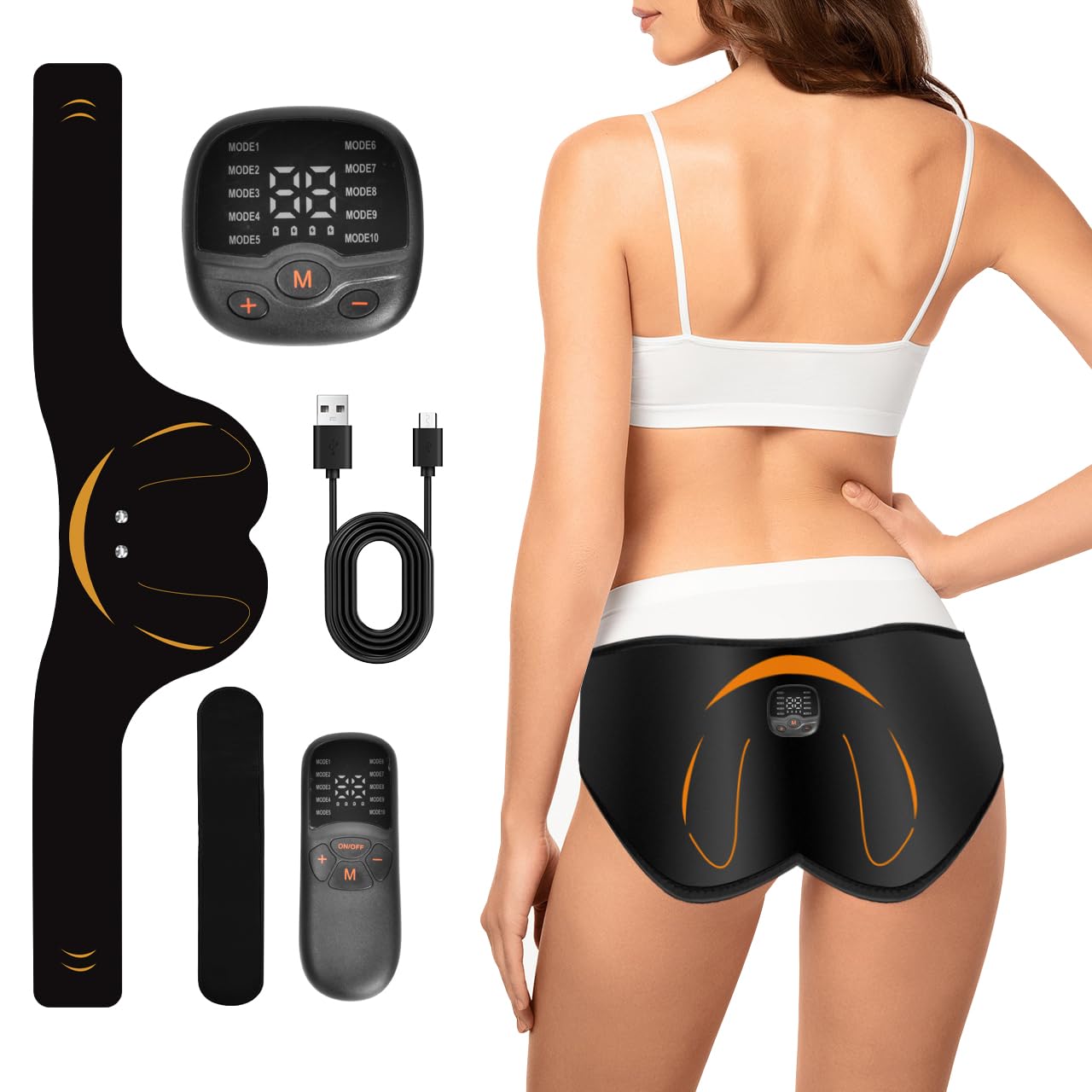 Stimulateur ABS Shaper Smart Wrapped Portable Belt Smart Body Shaper Machine EMS Wireless Fitness Equipment for Men Women