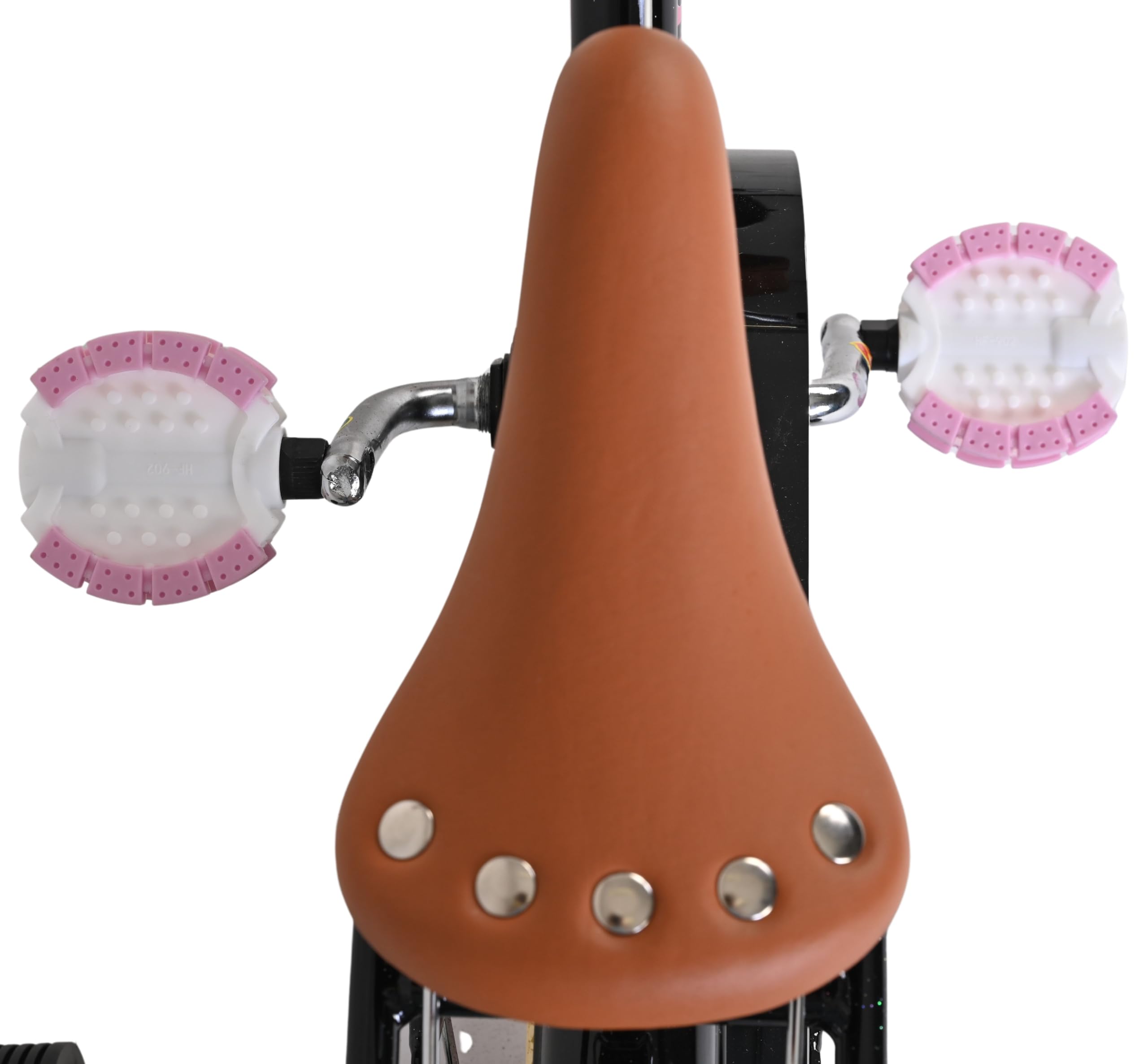 Volare Excellent Fahrrad | 3–5 Jahre | Hand- & Rücktrittbremse, Stützräder, Kettenschutz, Reflektoren & Korb | Höhenverstellbarer Sattel | Geschenk für Mädchen