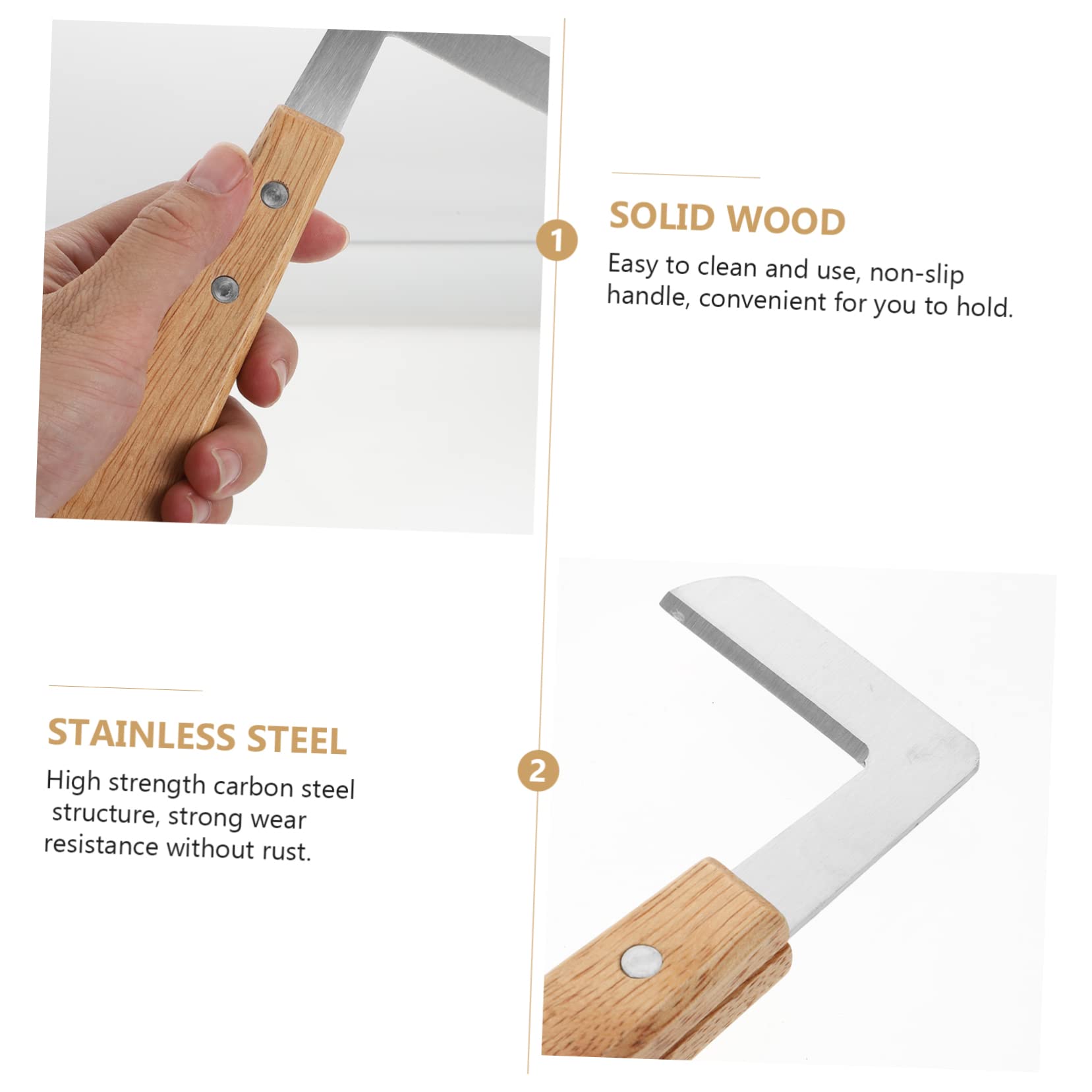 Happyyami 3stücke Tierhuftrimmer Für Rinder Pferde Schafe Und Esel Und Langlebiger Hufschneider Mit Ergonomischem Griff Für Präzises Trimmen Und Schnelle Reparatur Von Hufen