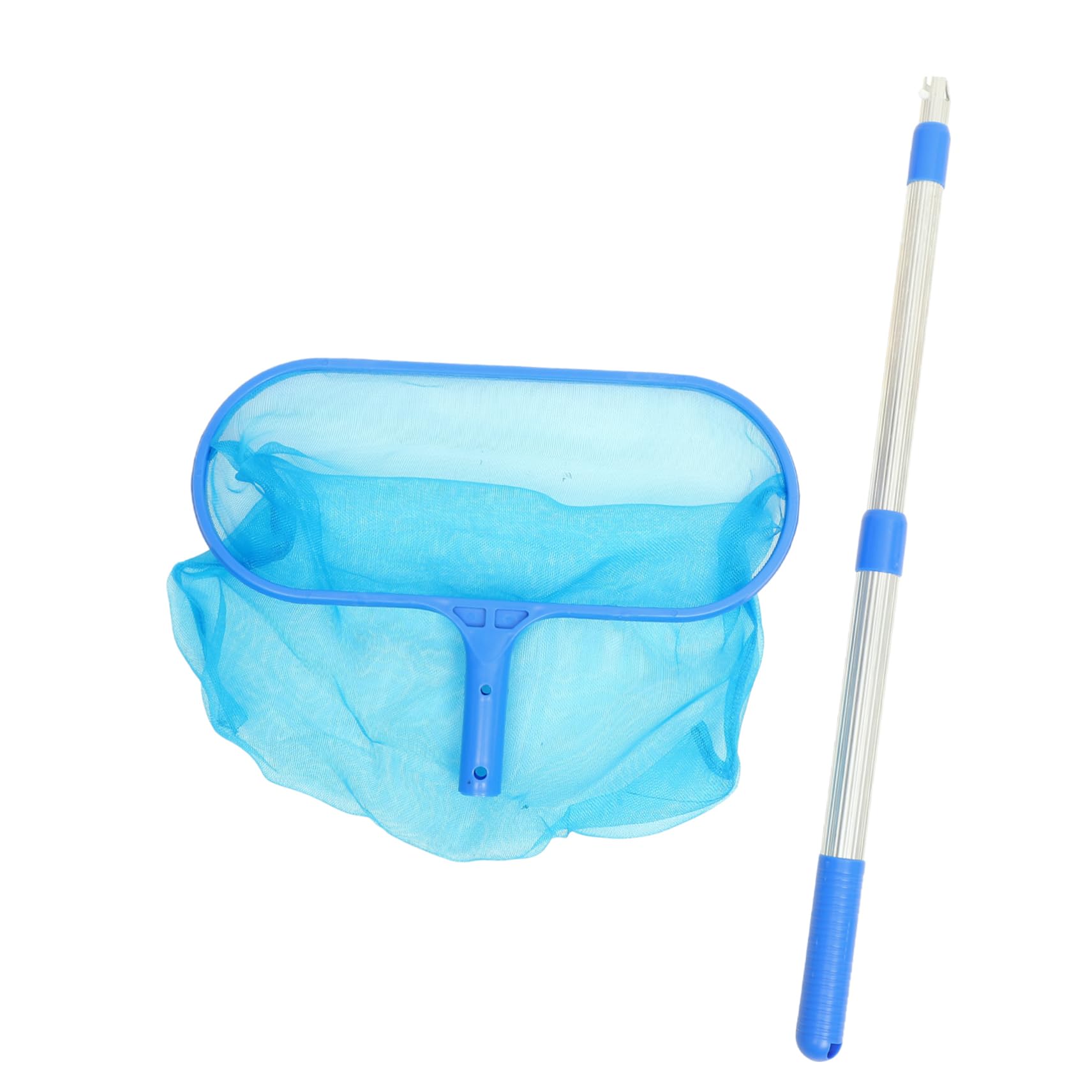 UKCOCO Recogedora para Limpieza De Malla para Piscina con Pértiga Herramienta De Limpieza para Peceras para Skimmer De Piscina Adecuado para y Estanque