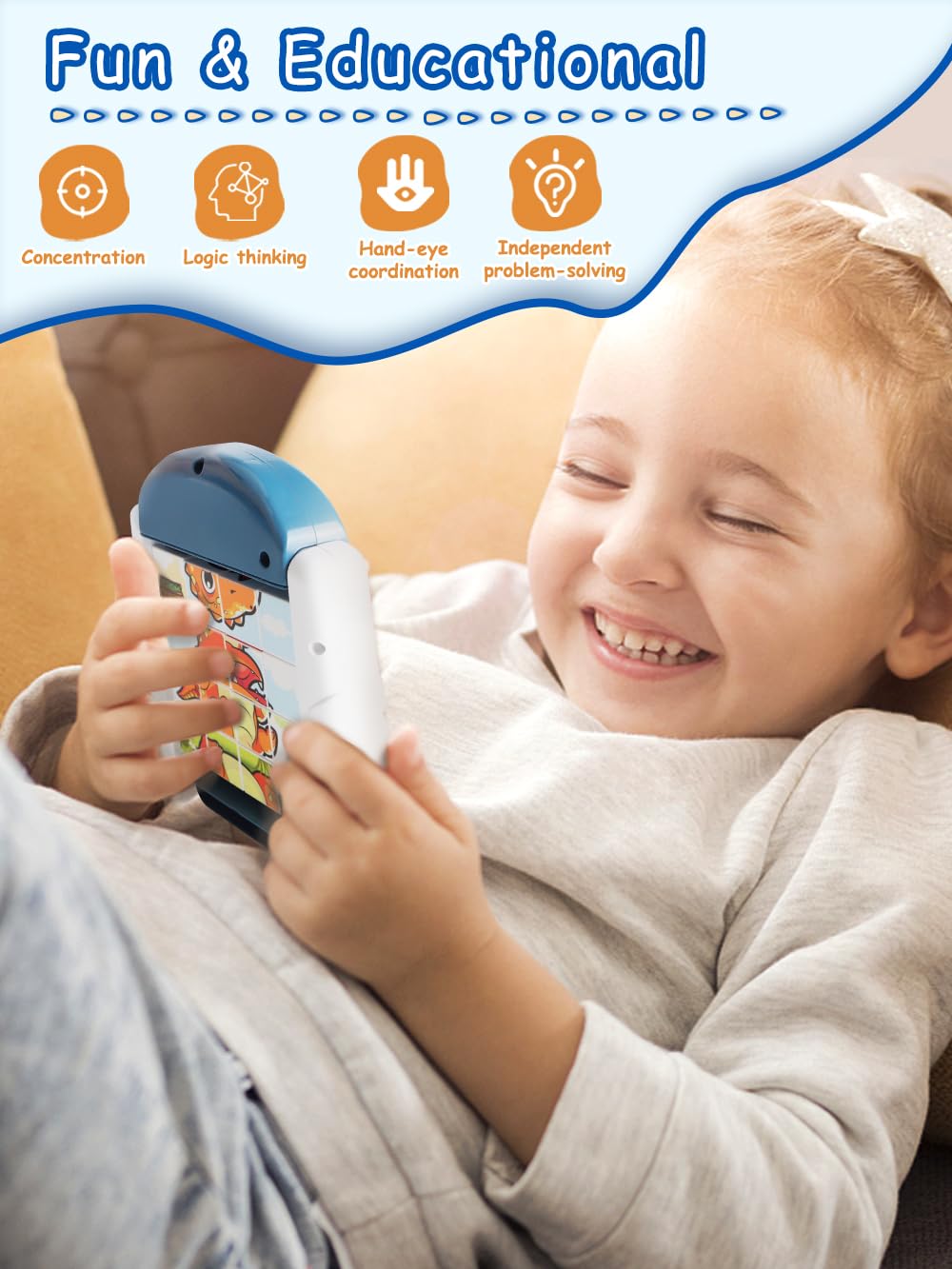 Fullware 16psc Roatating Puzzle for Toddlers (Specialized Vehicle) - Image 3