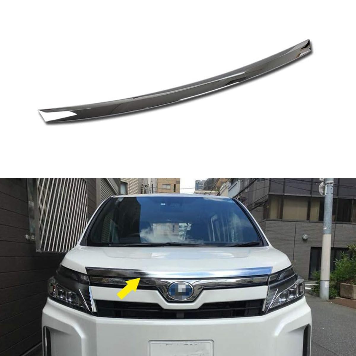 ヴォクシー　80　前期　ボンネットモール　グリルセット ヴォクシー80前期ボンネットモールグリルセット